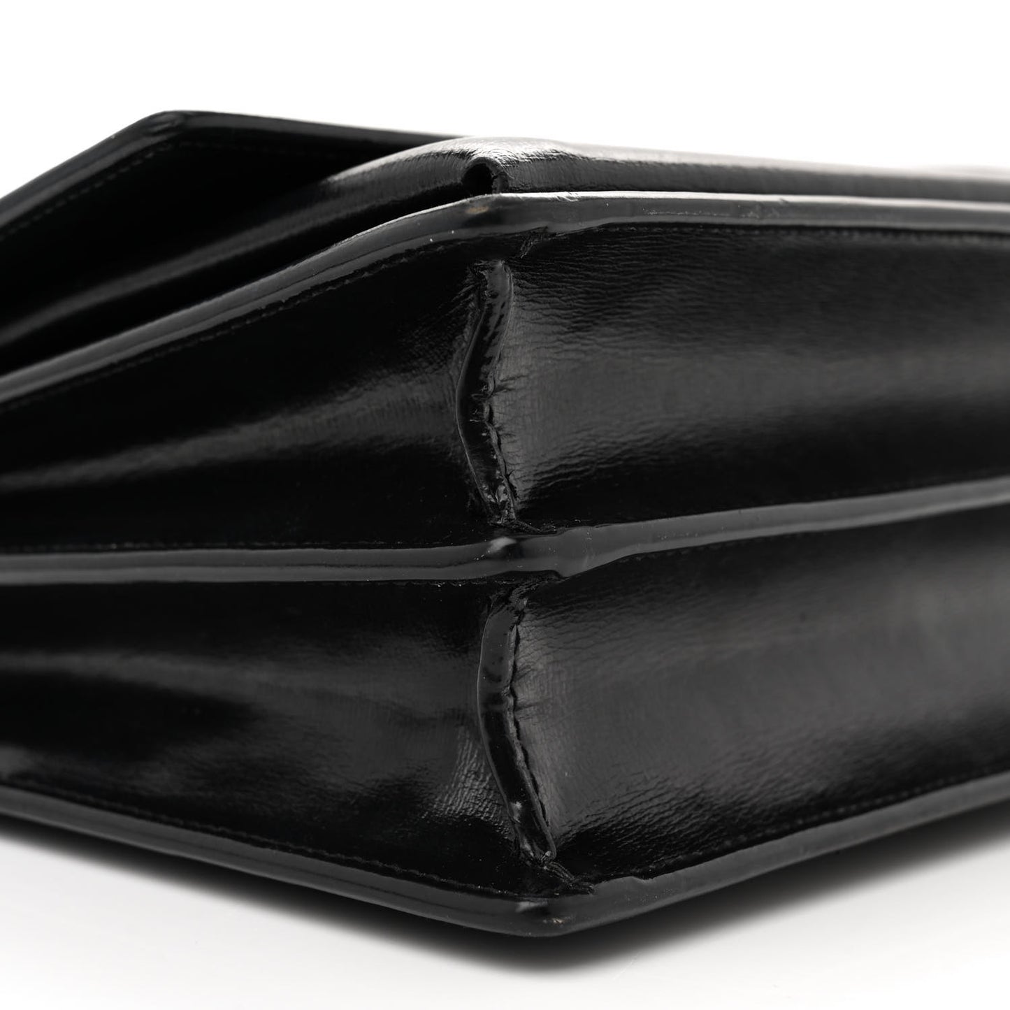 Coated Bark Calfskin Medium Monogram Sunset Black