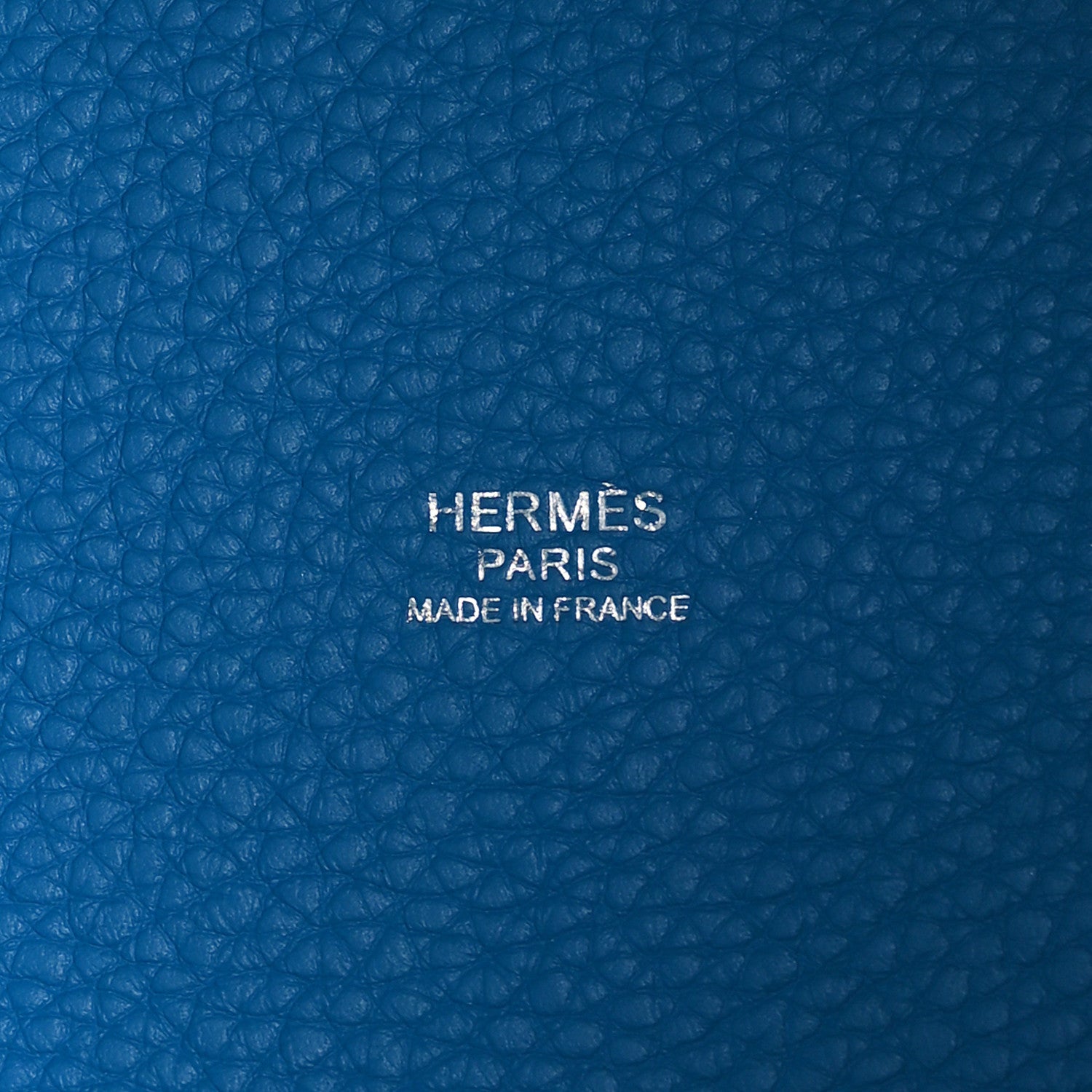 Hermes Taurillon Clemence Picotin Lock 22 MM Bleu Frida 6 of 12