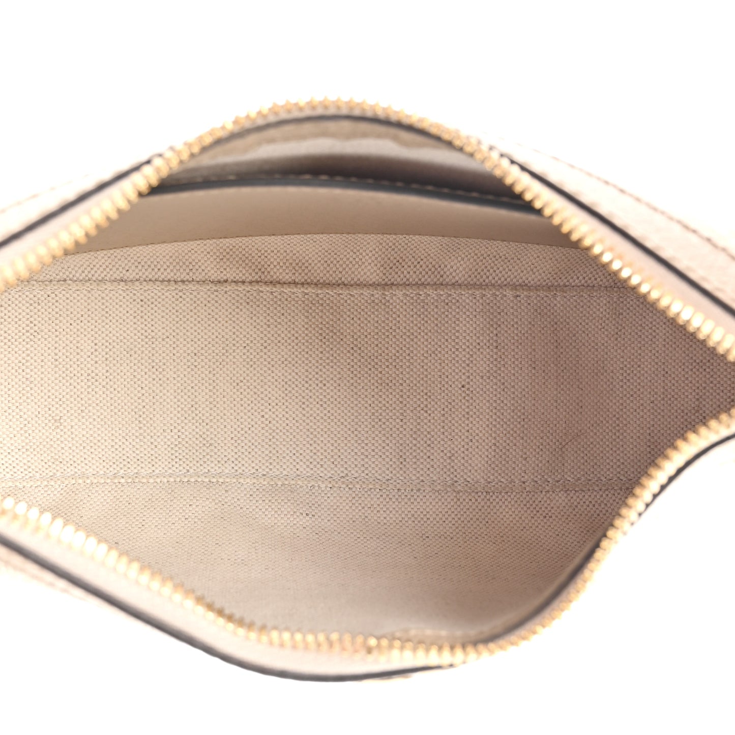 GG Supreme Monogram Textured Dollar Calfskin Web Small Ophidia GG Handbag Beige Mystic White Oatmeal