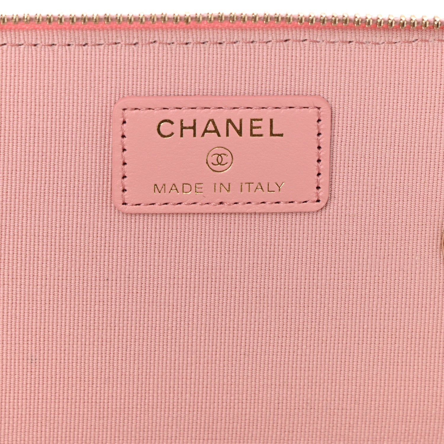 Chanel Caviar Quilted Small Vanity Case With Chain Pink 6 of 11