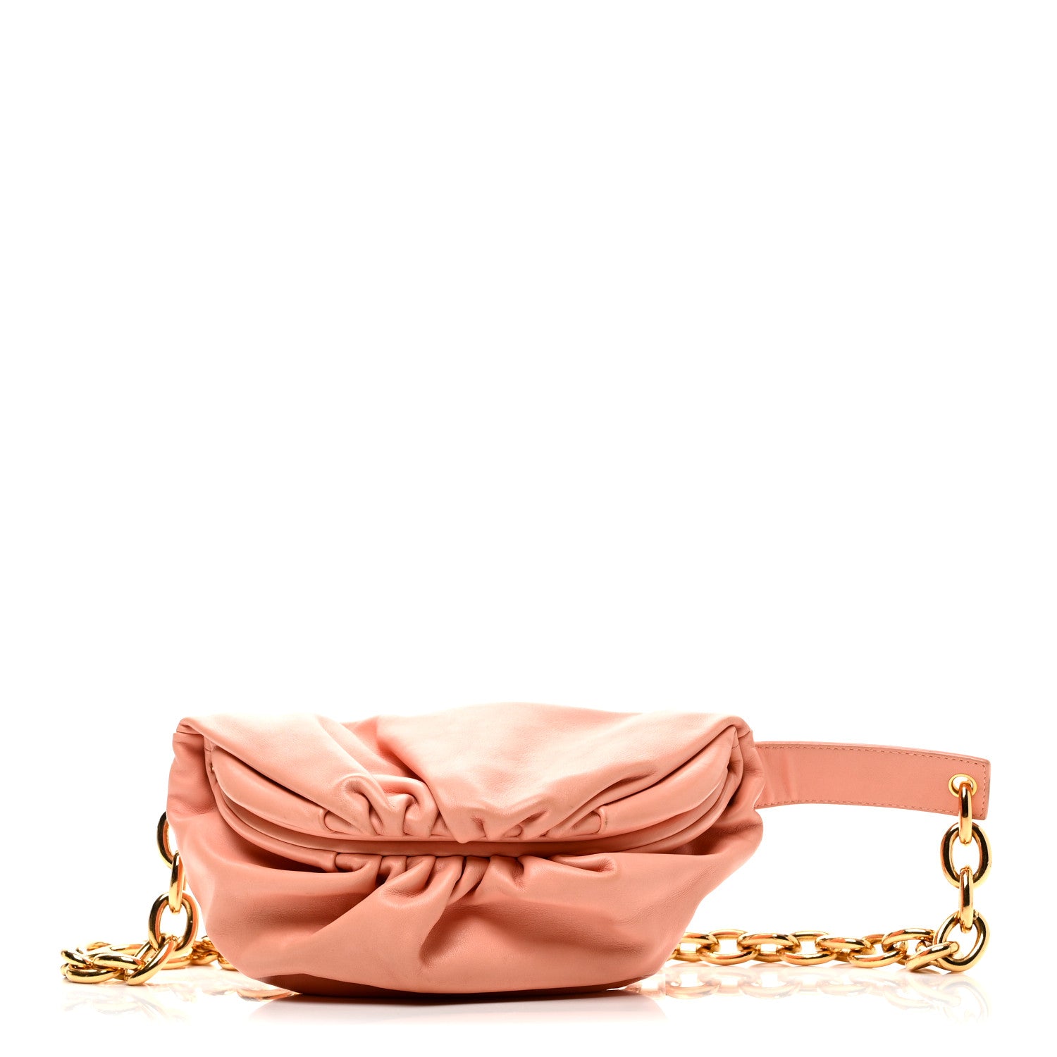 Bottega Veneta Nappa The Belt Chain Pouch Peachy 1876161