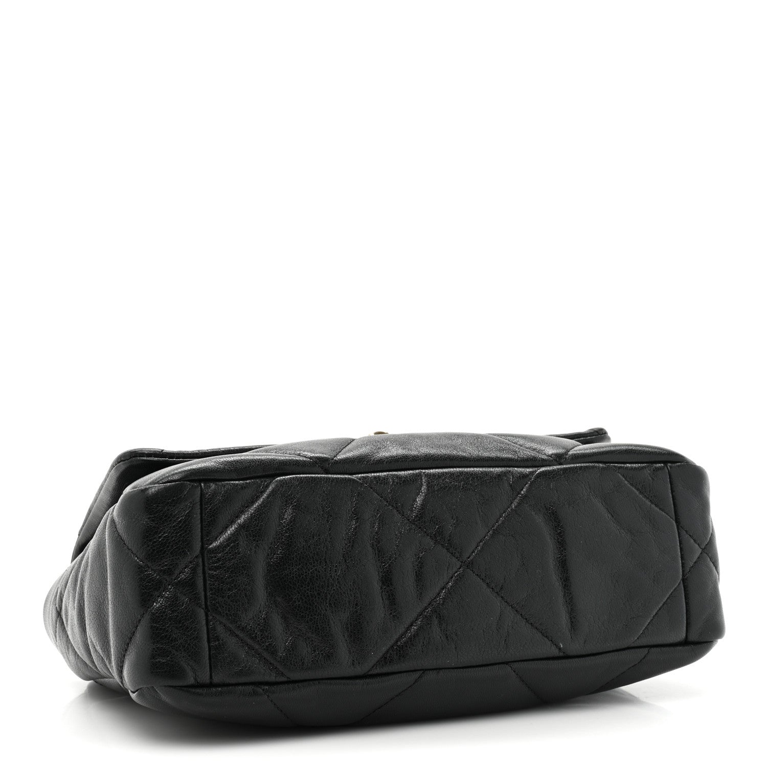 Chanel Goatskin Quilted Medium Chanel 19 Flap Black 4 of 11
