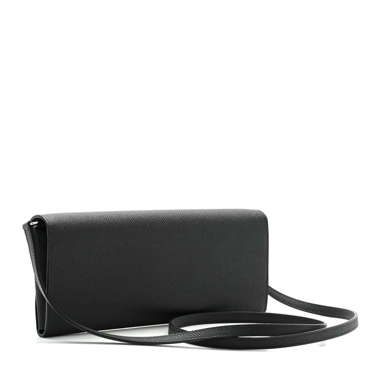 Epsom Enamel Maillon Wallet To Go Black