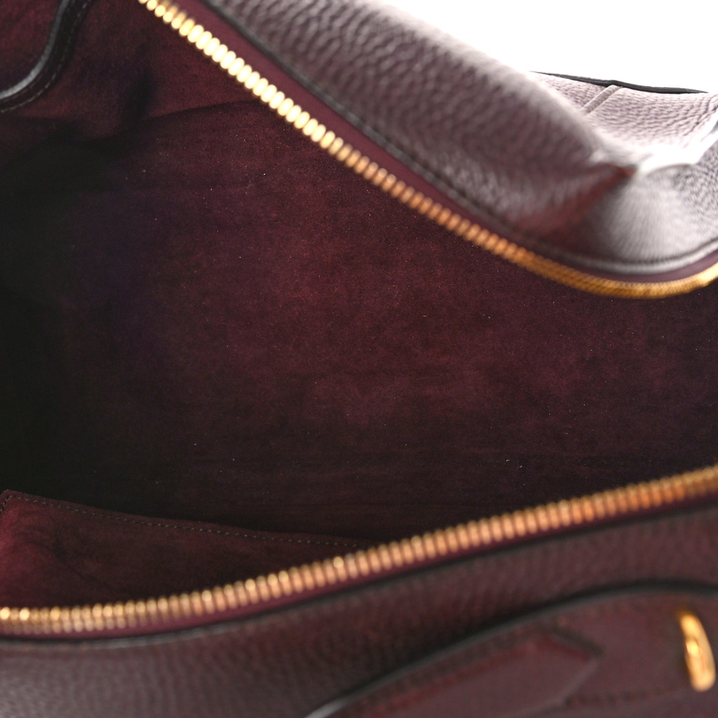 Small Classic Grain Calfskin Hopton Oxblood