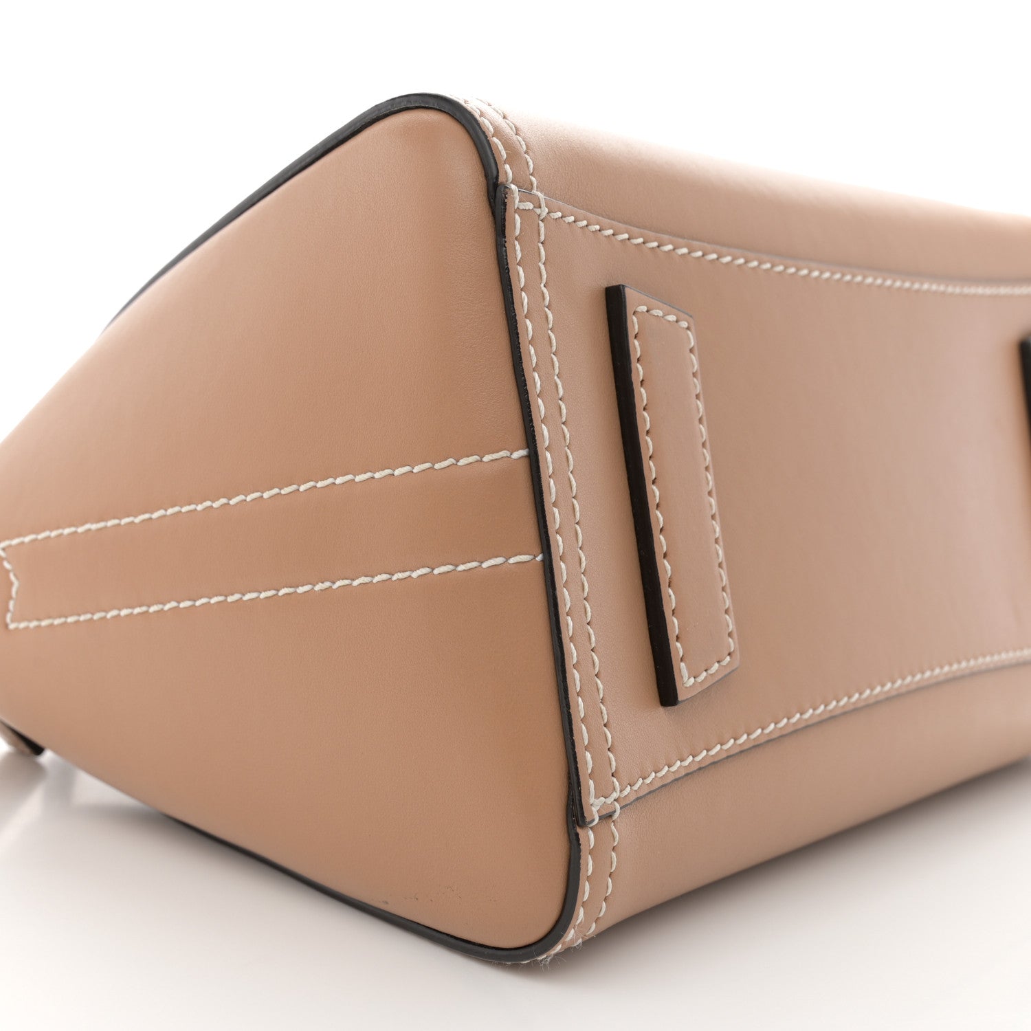Givenchy Calfskin Small Topstitch Bi-Color Antigona Beige Black 9 of 12