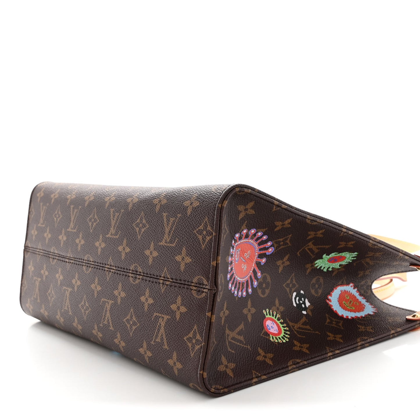 LV X YK Monogram Faces Onthego MM
