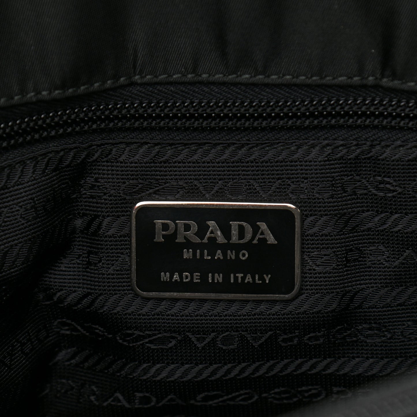 Tessuto Nylon Briefcase Black