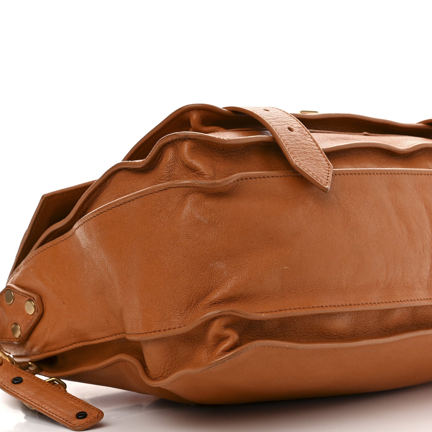 Lambskin Medium PS1 Satchel Dune