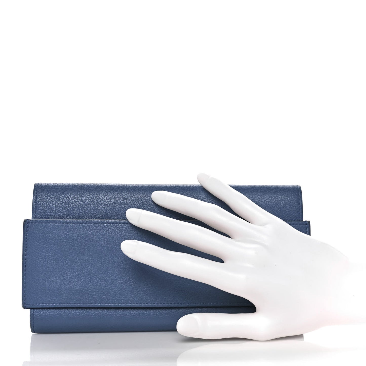 Evercolor Passant Long Wallet Bleu Brighton