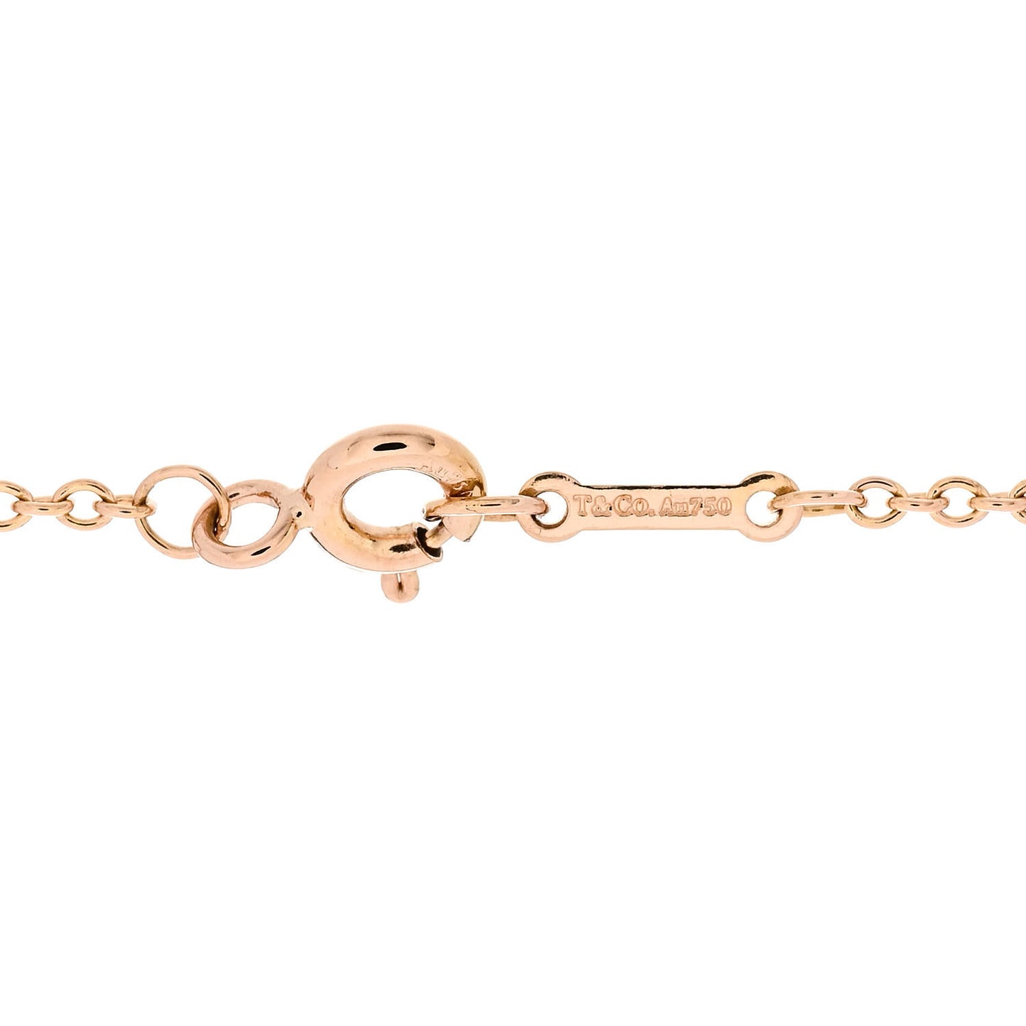 18K Rose Gold Diamond Double Loving Heart Bracelet