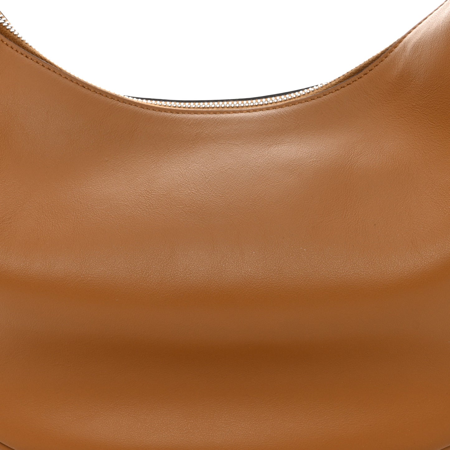 Vitello Grace Matte Medium Fendigraphy Hobo Bag Caramello