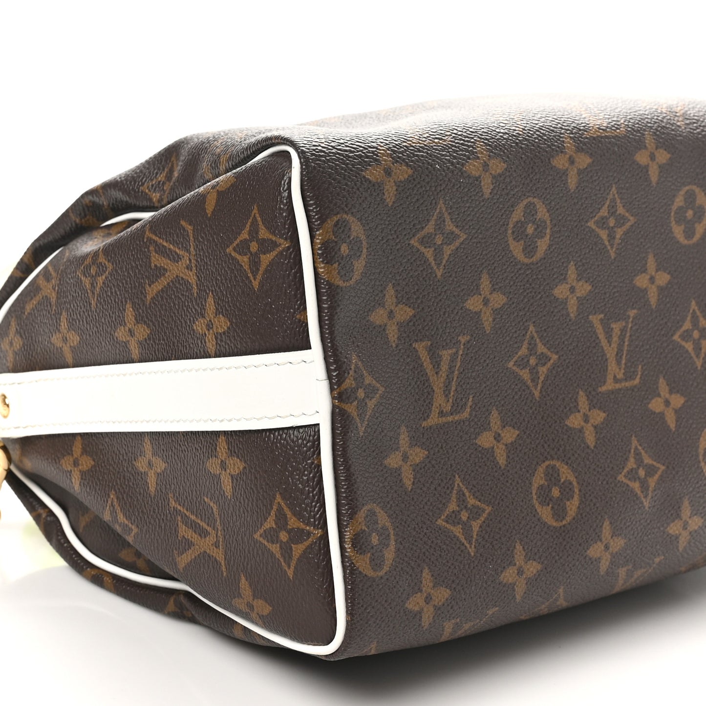 Monogram LV Match Speedy Bandouliere 25 White