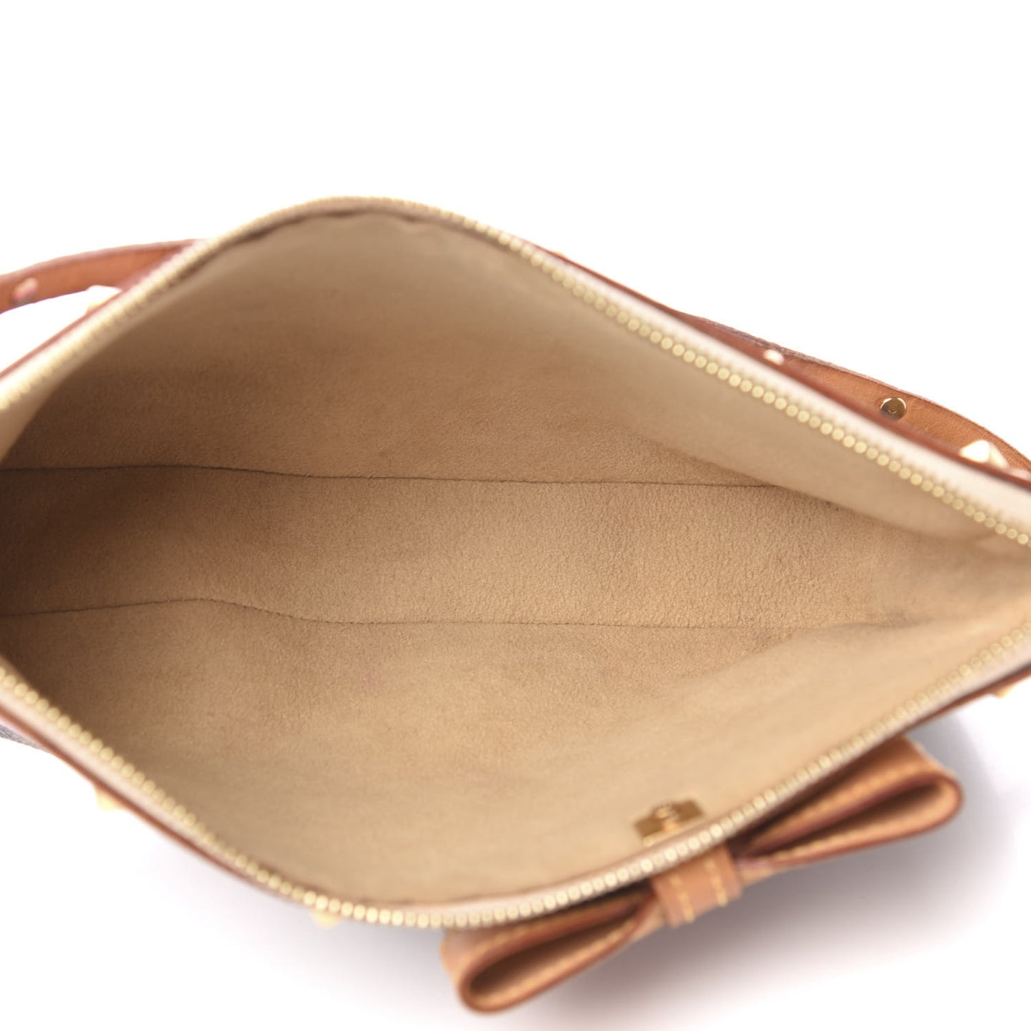 Monogram Cherry Blossom Pochette Accessories Brown