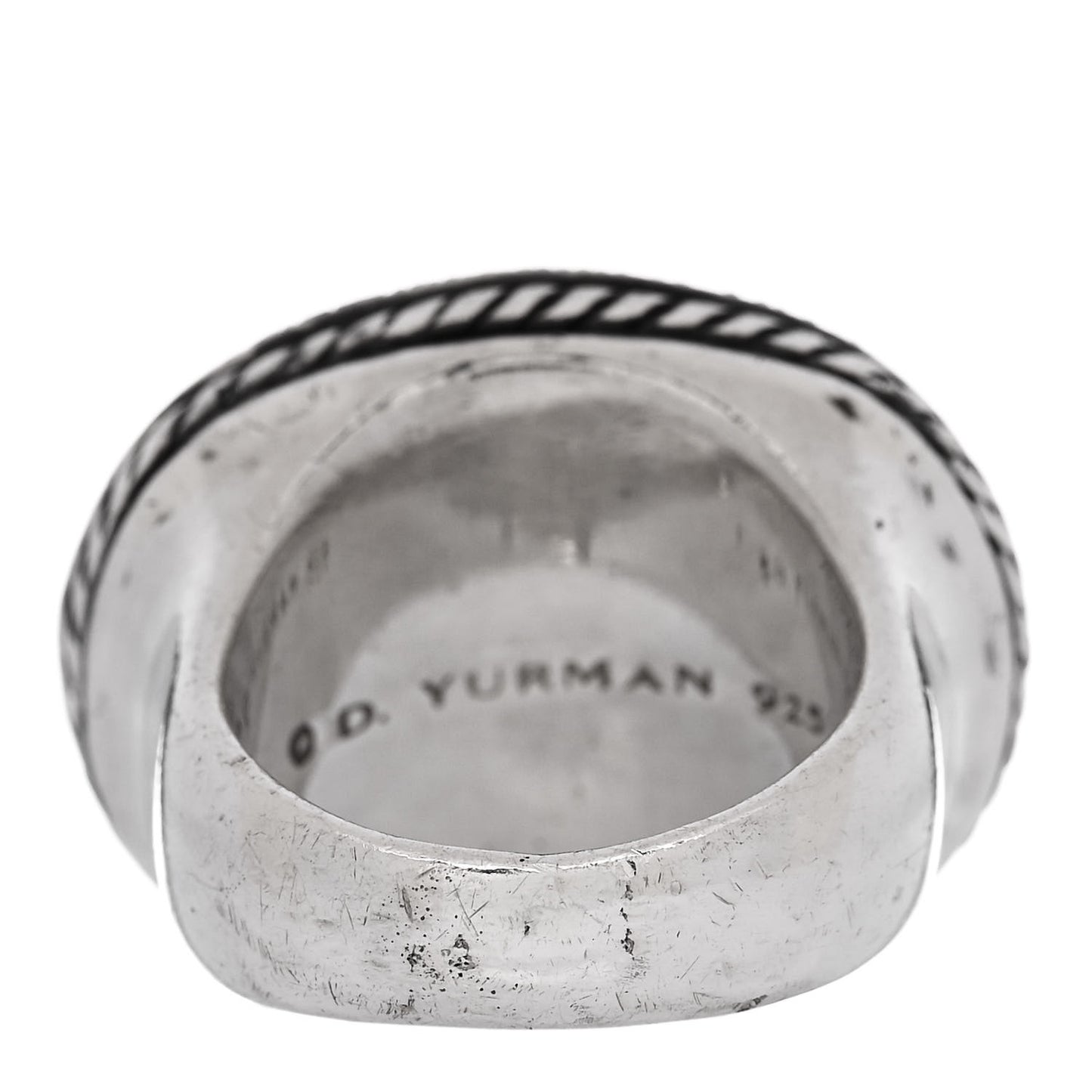 Sterling Silver Diamond Midnight Melange Ring 54 7