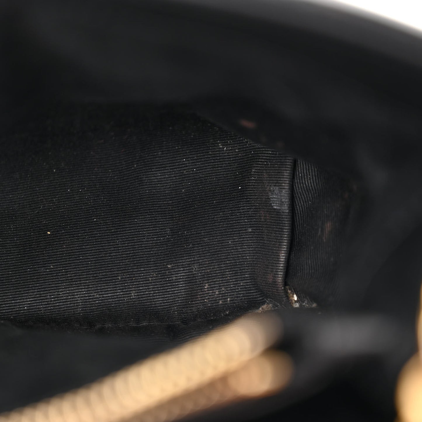 Calfskin Y Quilted Monogram Small Loulou Chain Satchel Black