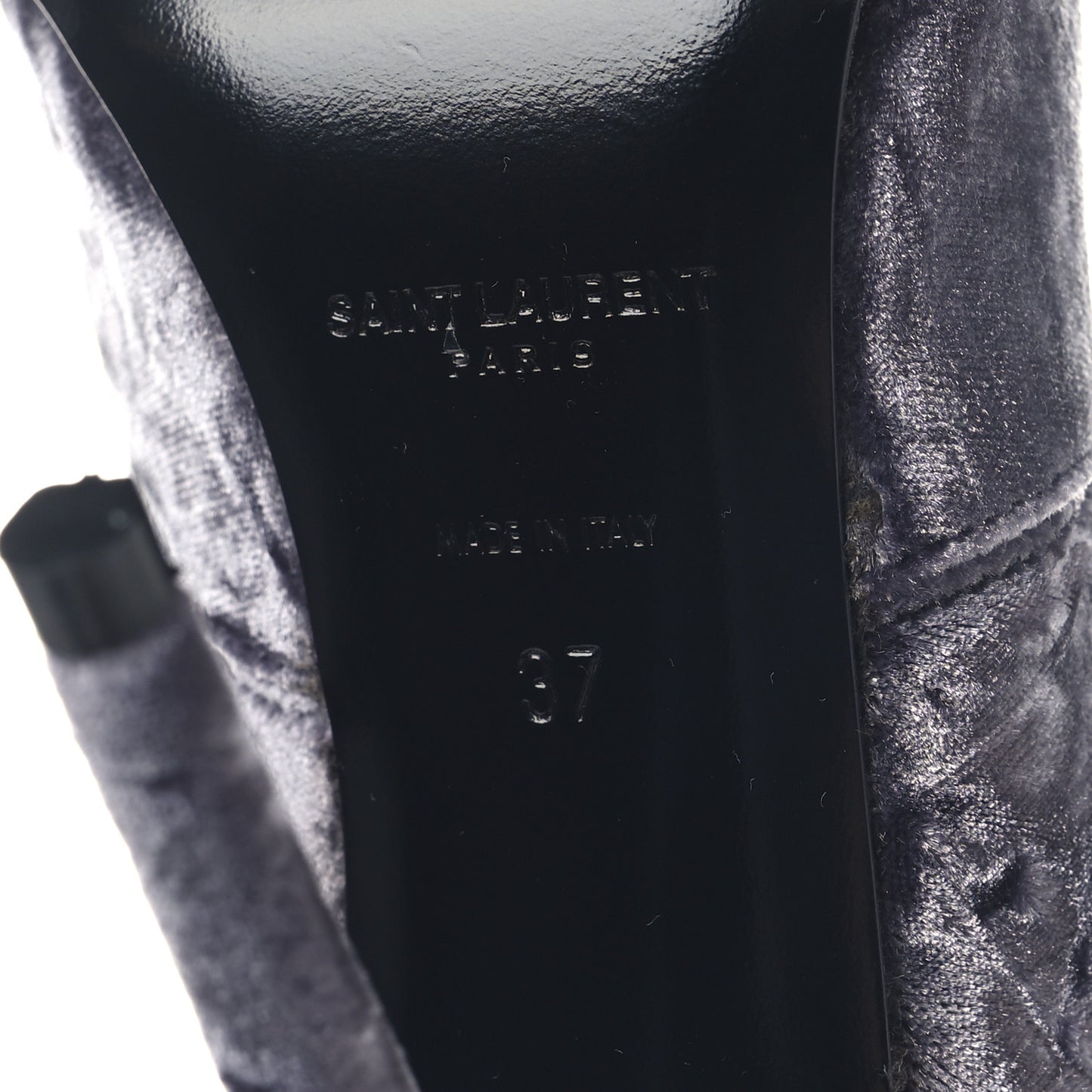 Velvet Ella Knee High Boots 37 Cool Grey