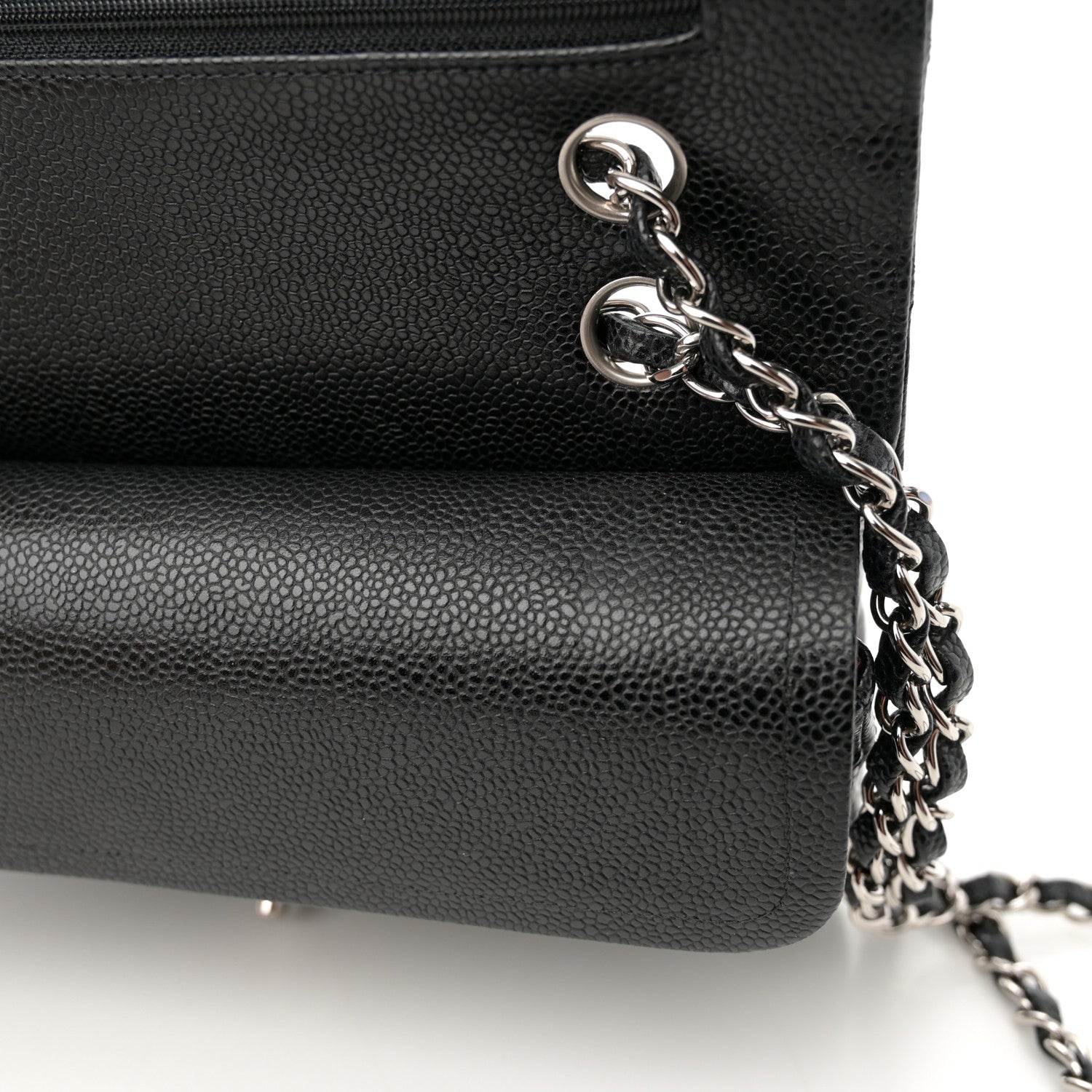 Chanel Caviar Quilted Medium Double Flap Black 12 of 12