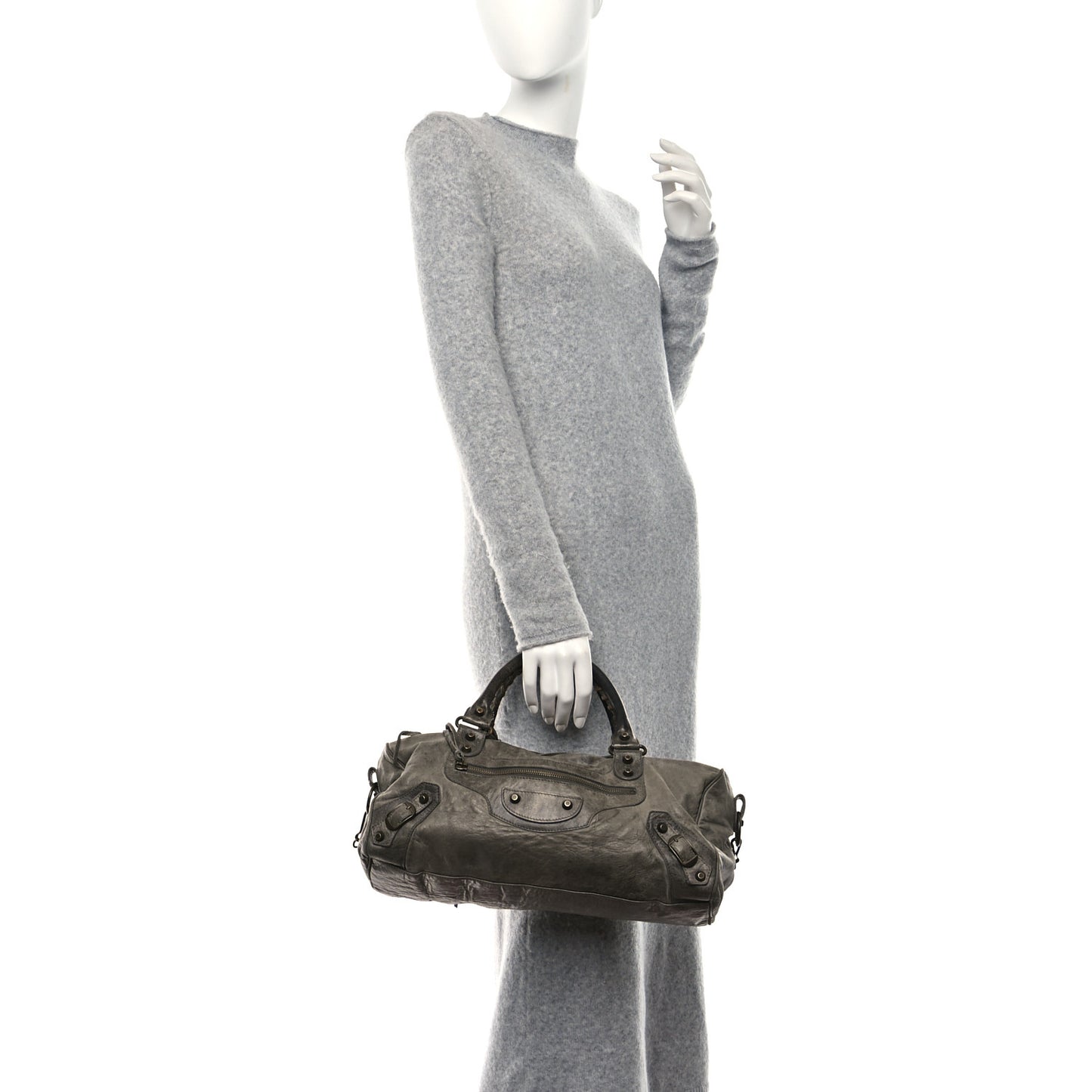 Chevre Classic Hardware Twiggy Galet
