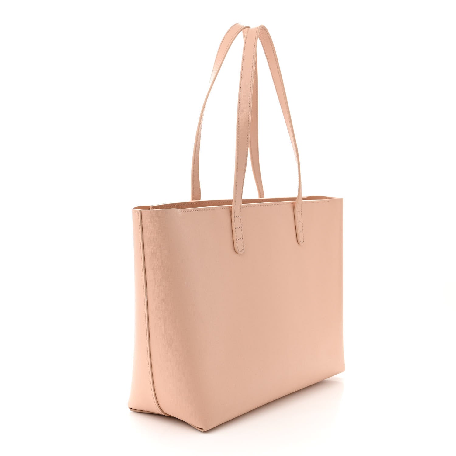Mansur Gavriel Saffiano Small Zip Tote Dahlia 3 of 11