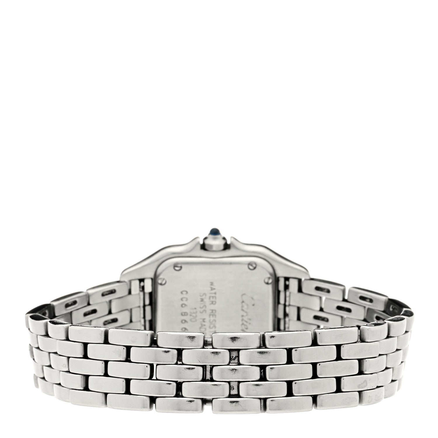 Cartier Stainless Steel 22mm Panthere Quartz Watch 3 of 4