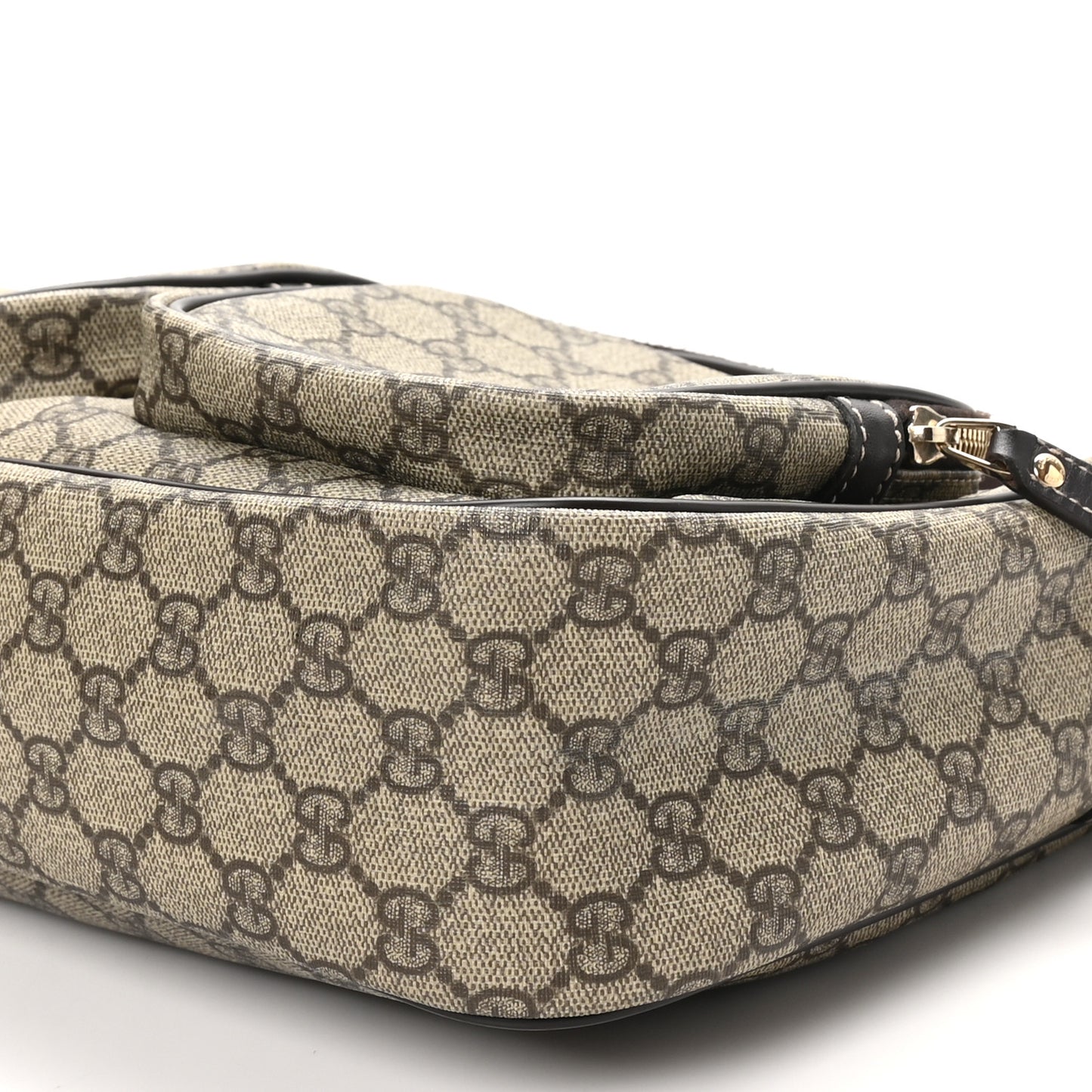GG Plus Monogram Front Pocket Messenger Dark Brown