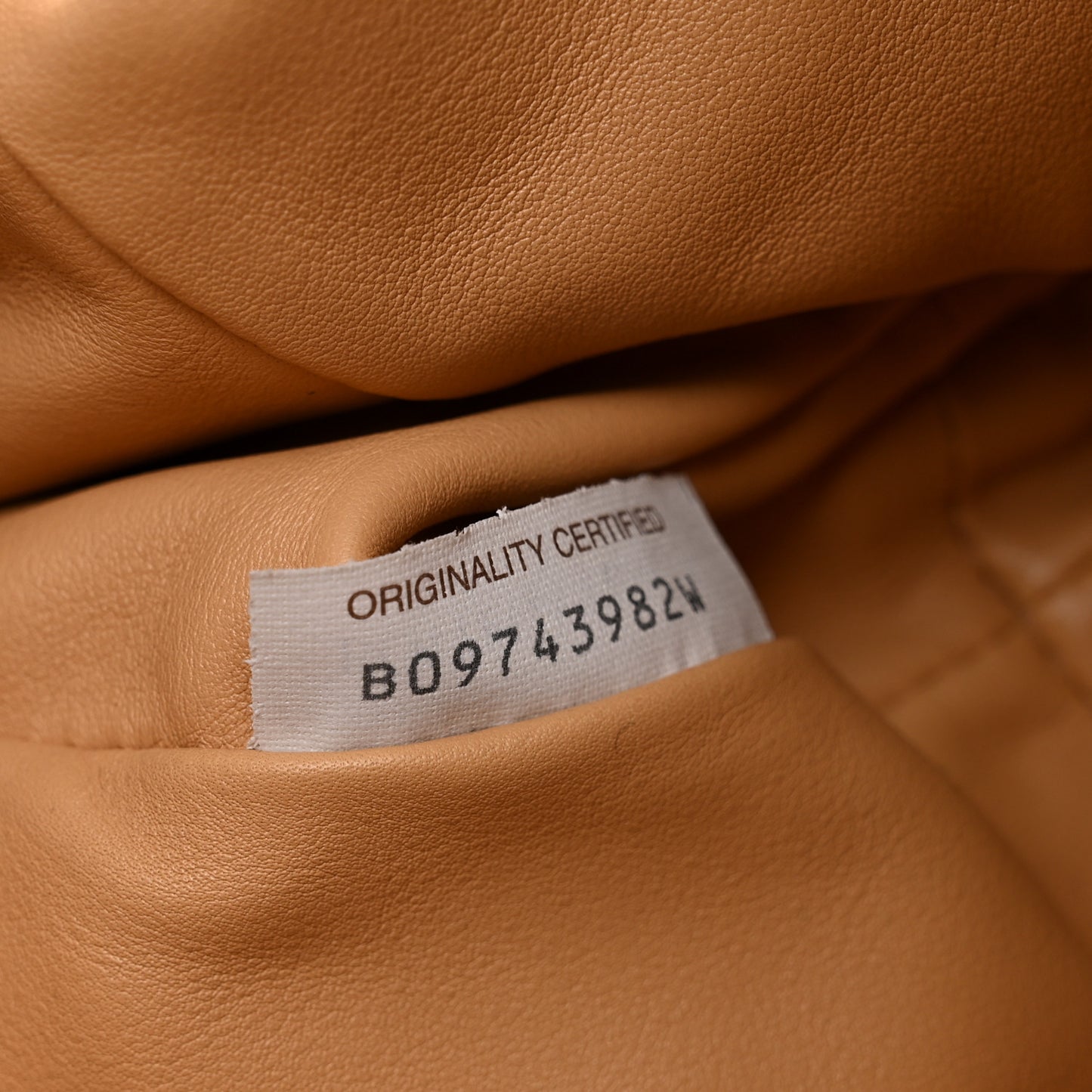 Calfskin Teen Pouch Almond