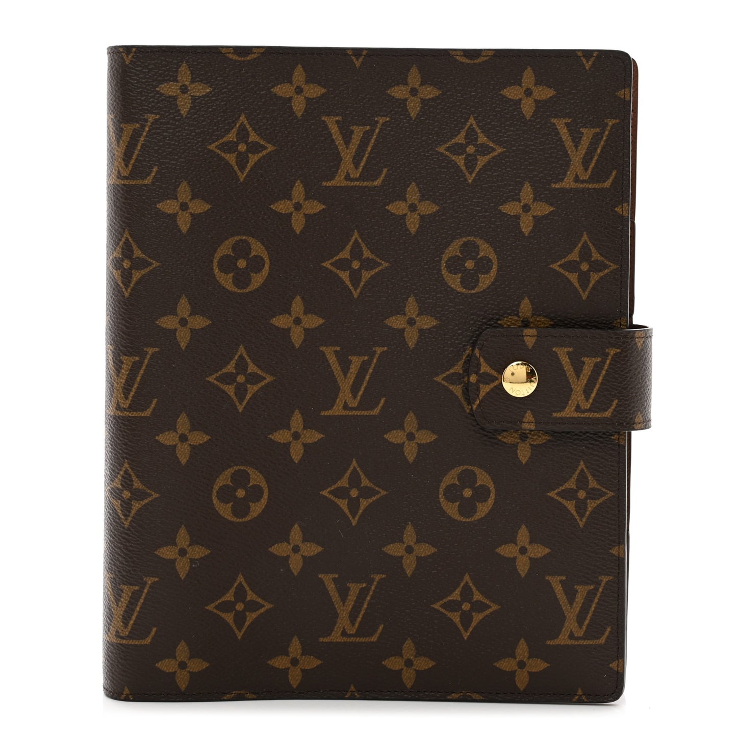 Monogram Large Ring Agenda Cover
