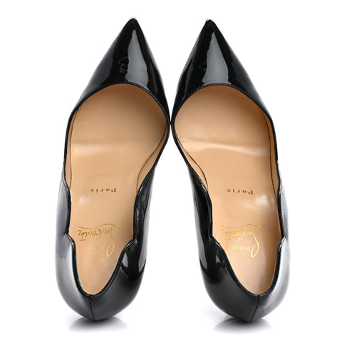 Patent Hot Chick 100 Pumps 39 Black