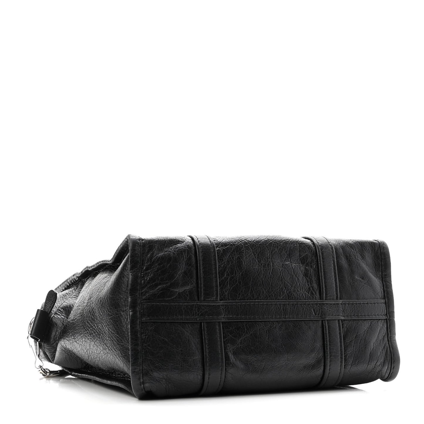 Agneau Small Bazar Shopper Tote Black
