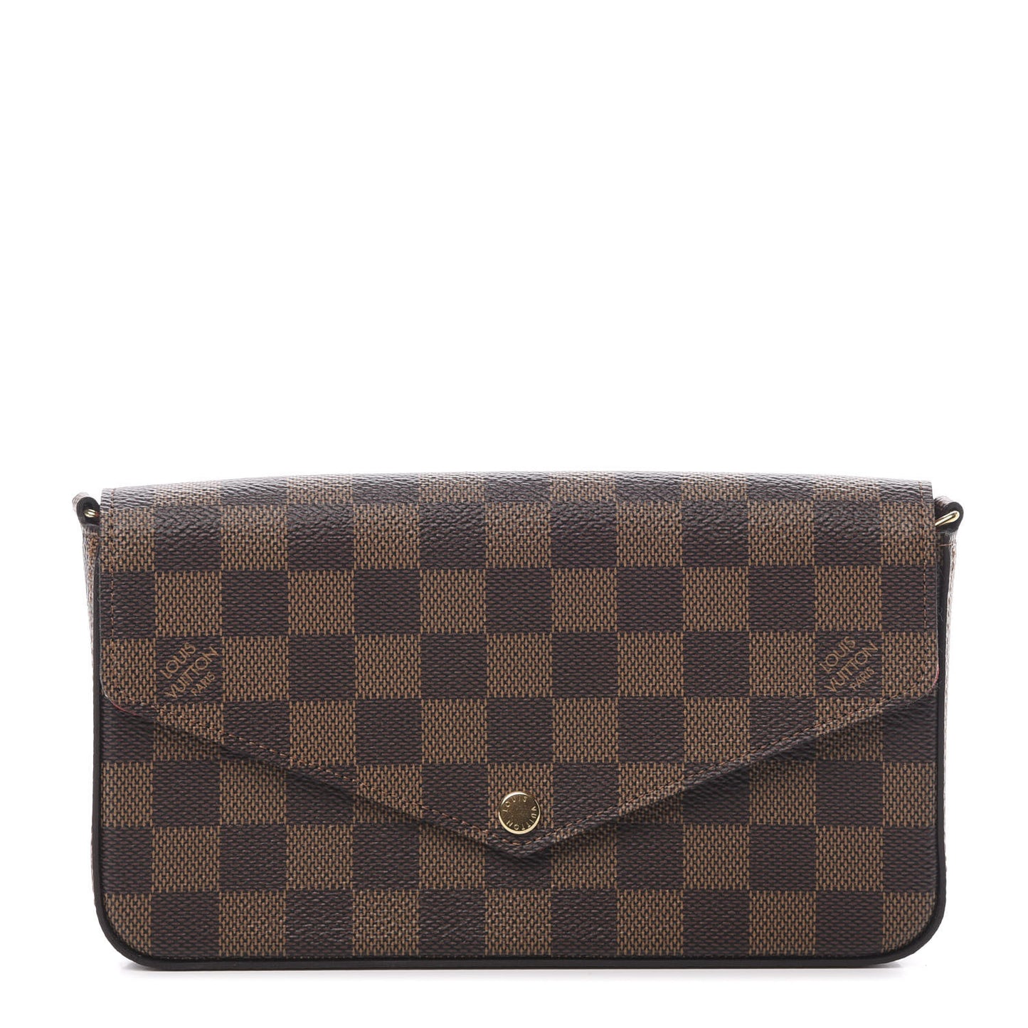 Damier Ebene Pochette Felicie Chain Wallet
