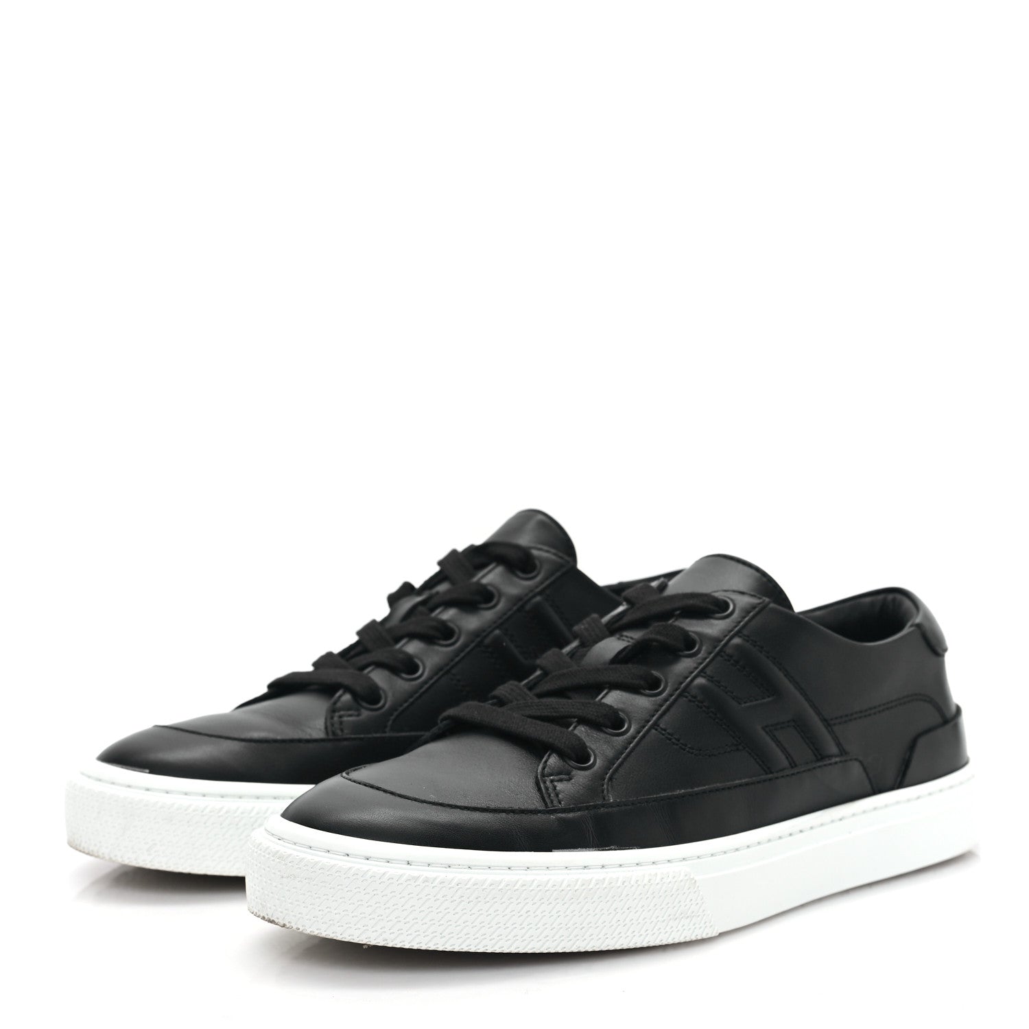Hermes Calfskin Deep Sneakers 39 Black 4 of 10