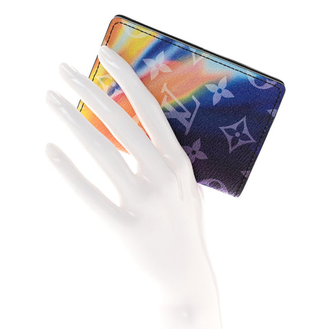 Monogram Sunset Pocket Organizer Multicolor