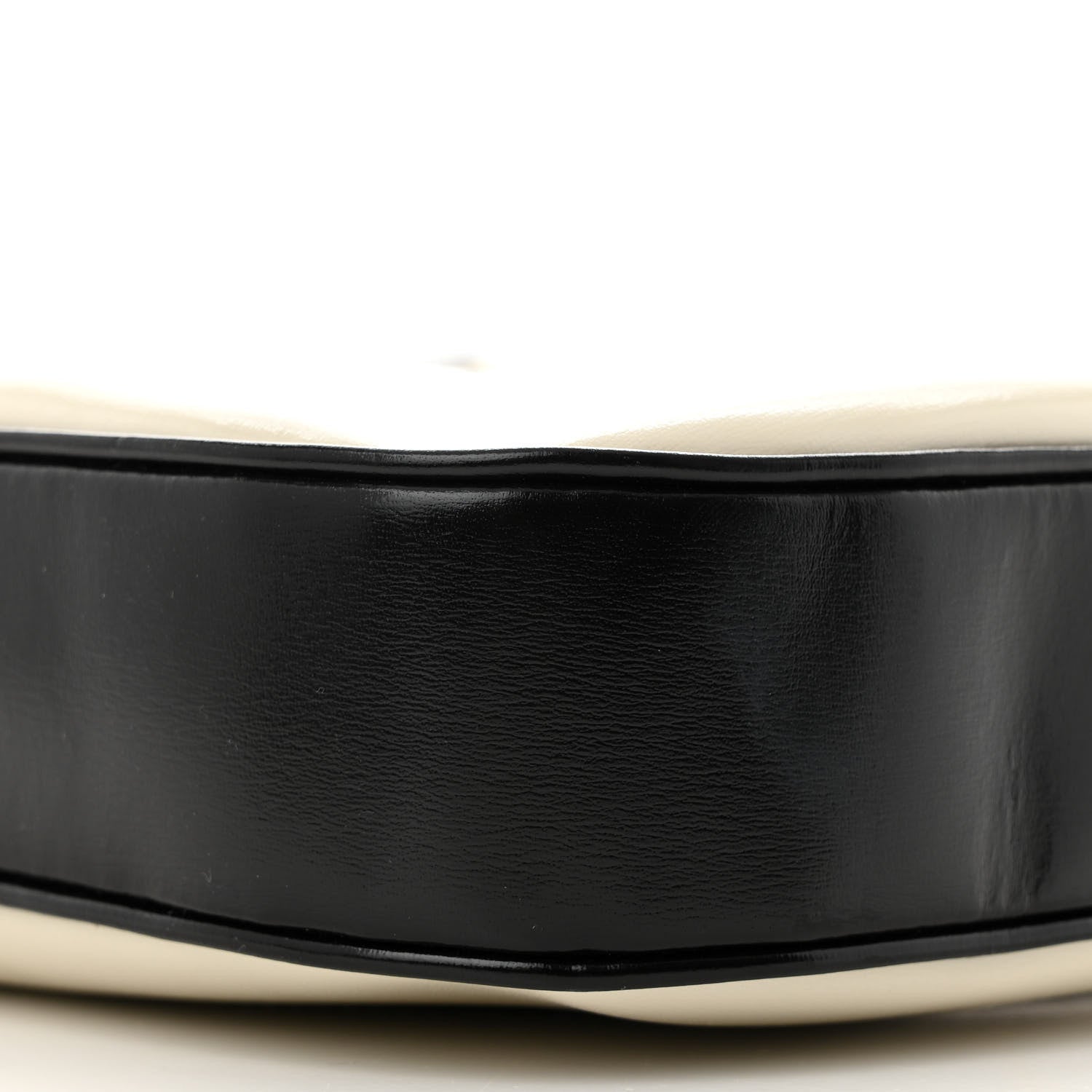 Gucci Boarded Dyana Lux Calfskin Striped Medium Jackie 1961 Hobo Black White 10 of 10