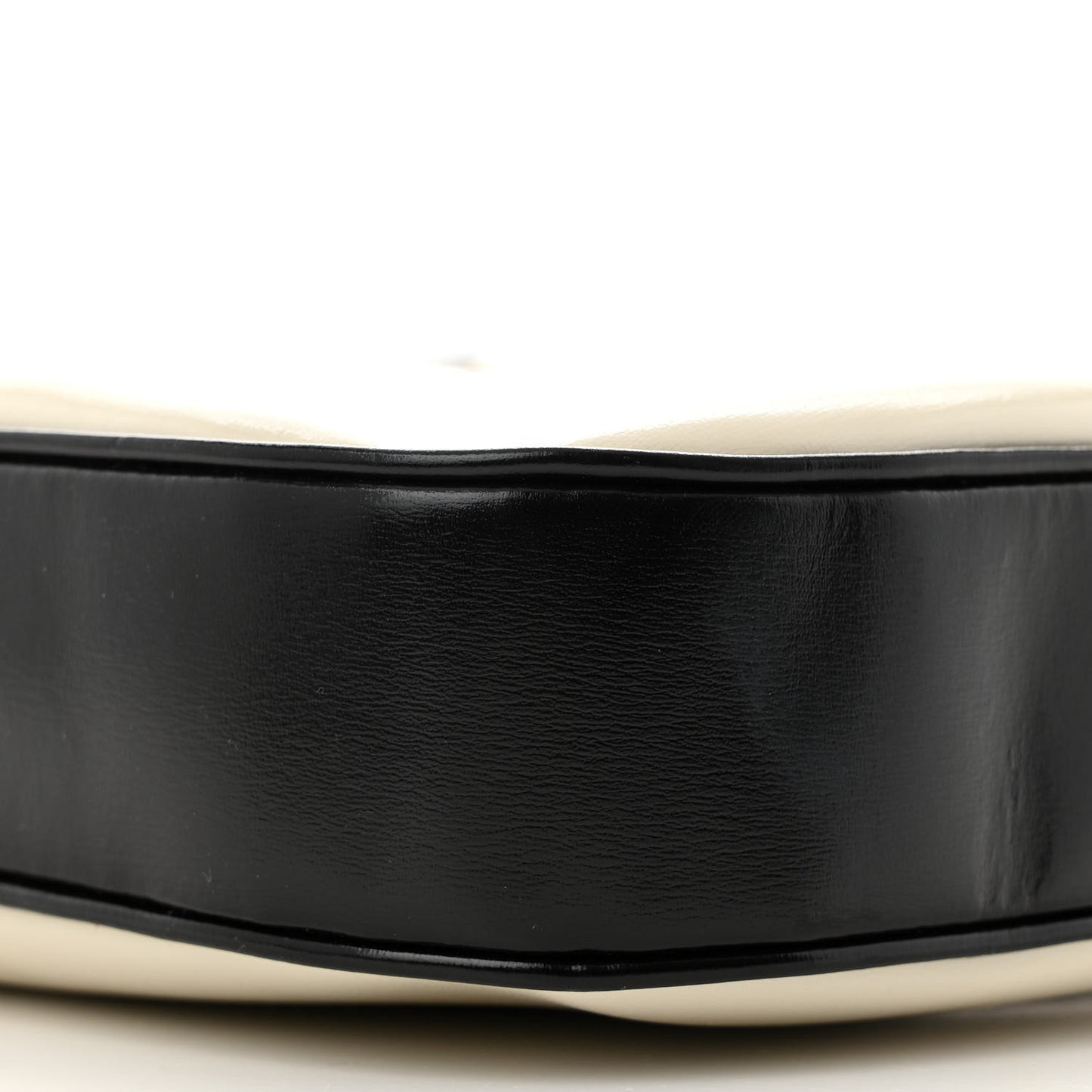 Boarded Dyana Lux Calfskin Striped Medium Jackie 1961 Hobo Black White