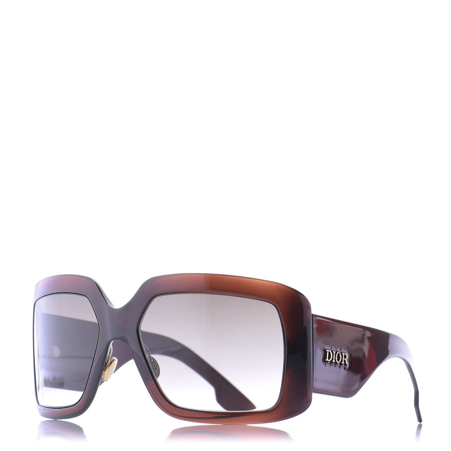Acetate DiorSo Light 2 Shield Sunglasses Tortoise