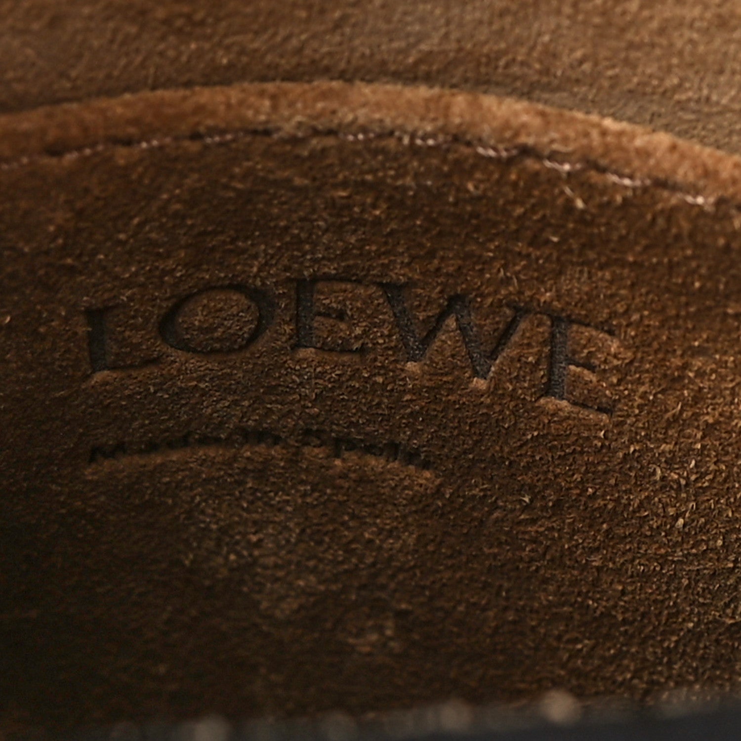 Loewe Calfskin Mini Gate Belt Bag Tan 6 of 10