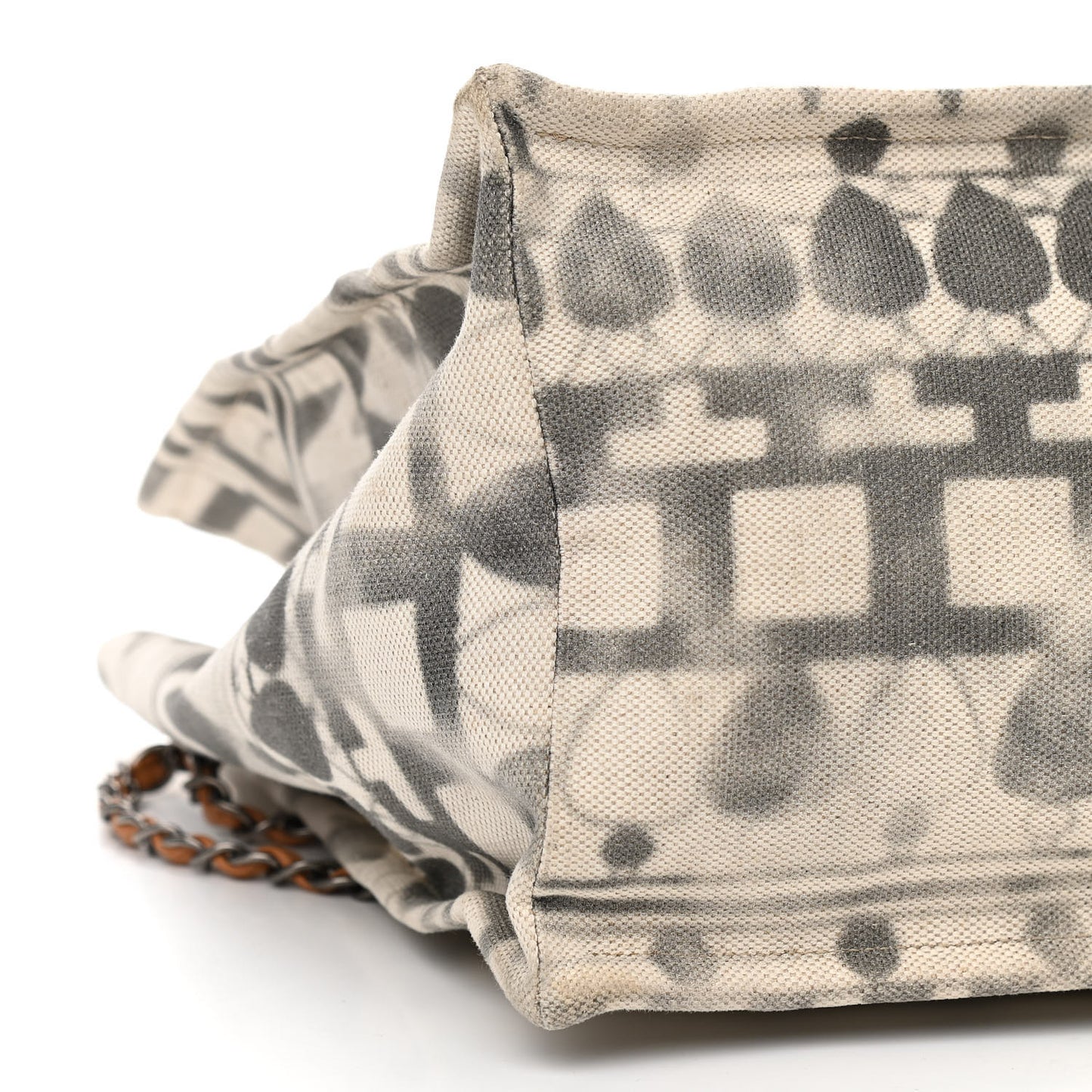 Canvas Large Iliad Shopping Tote Beige