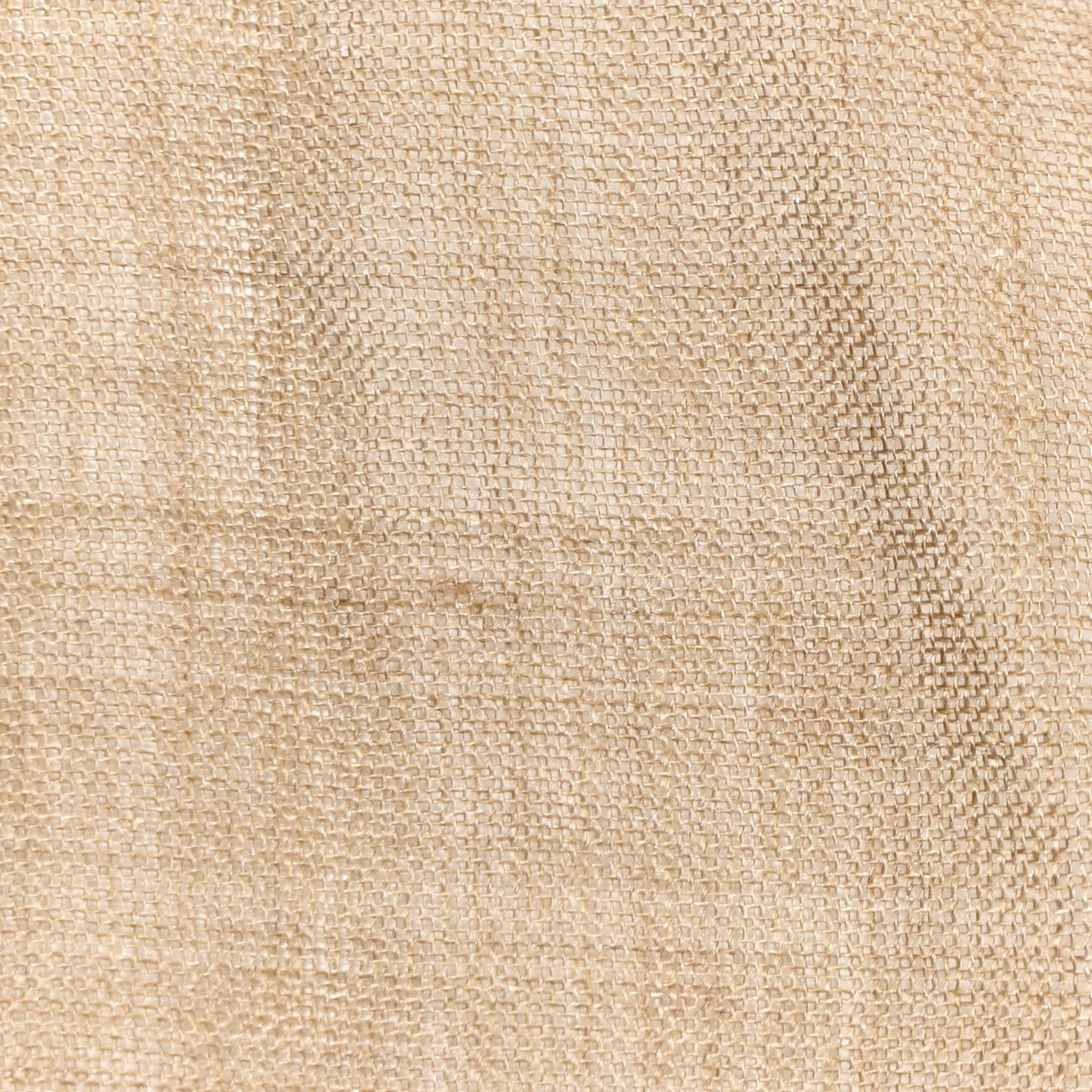 Wool Silk Gauze Giant Check Lightweight Scarf Archive Beige