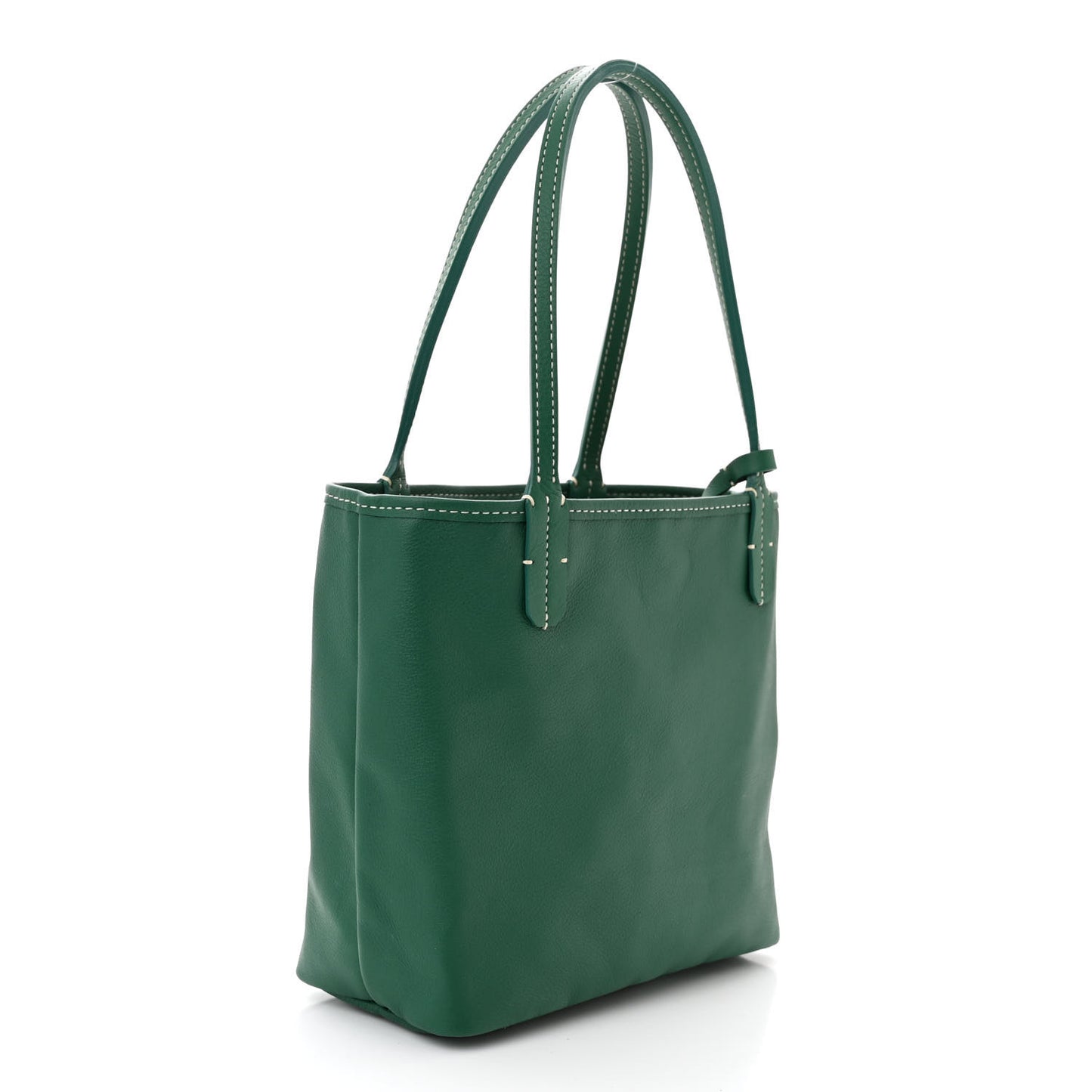 Goyardine Reversible Mini Anjou Green