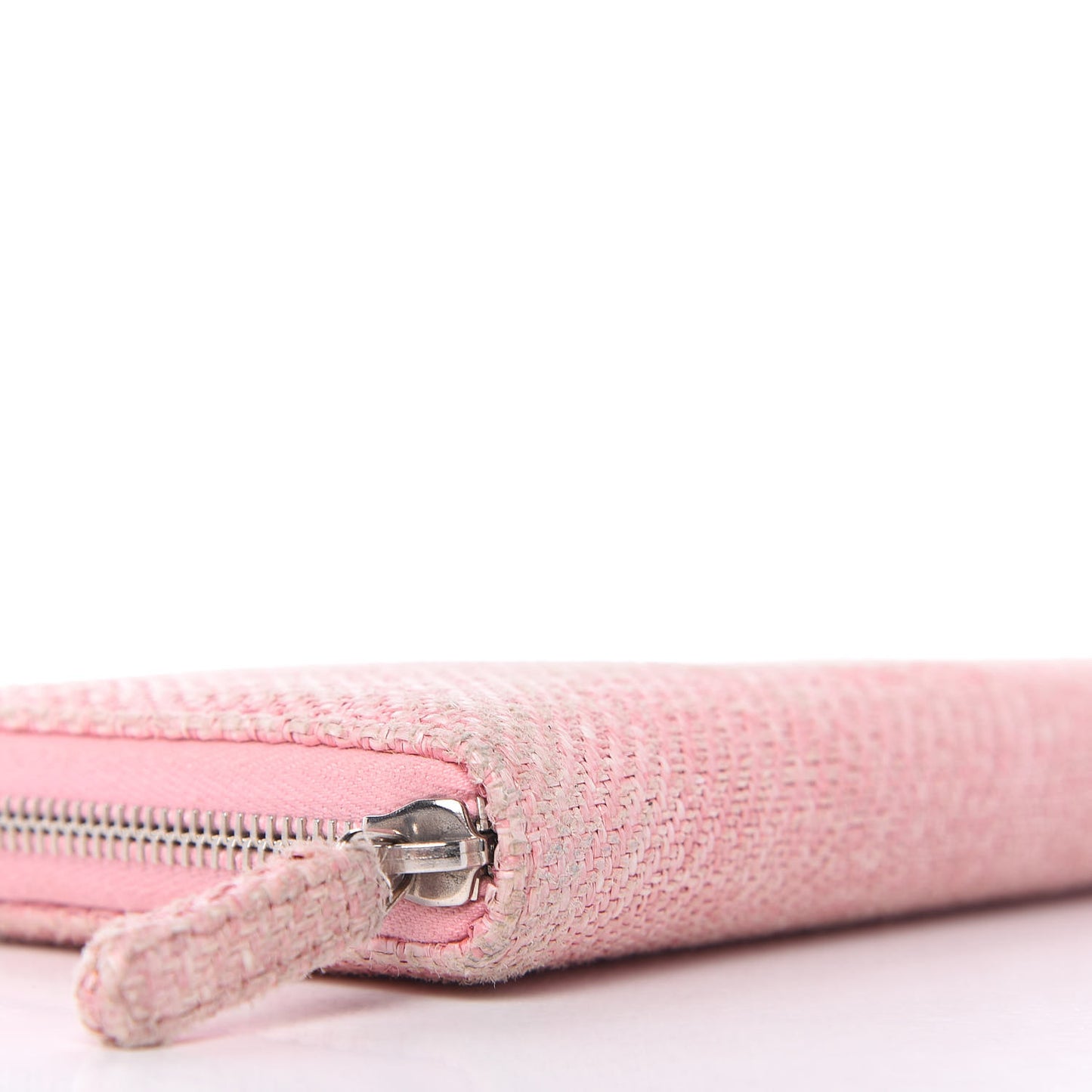 Canvas Deauville Large Zip Around Wallet Pink