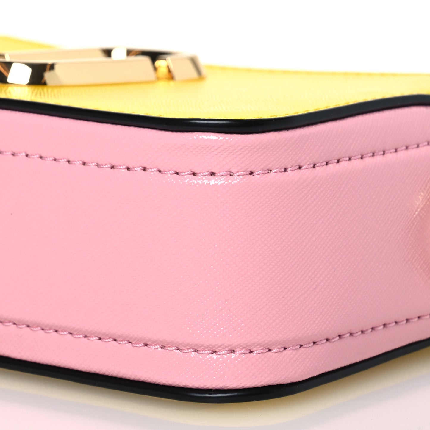 Saffino Small Snapshot Camera Bag Yellow Multicolor