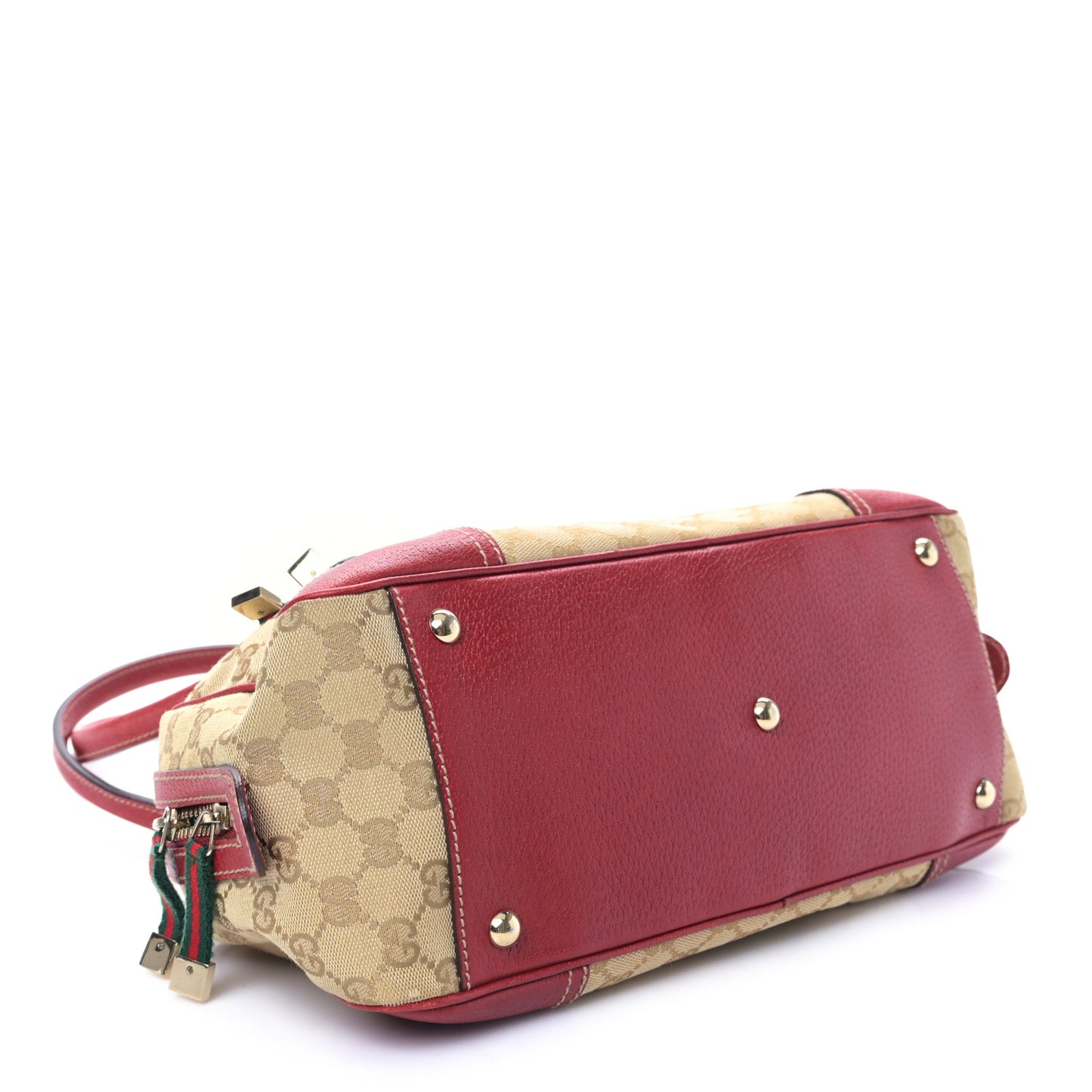 Monogram Small Princy Satchel Red