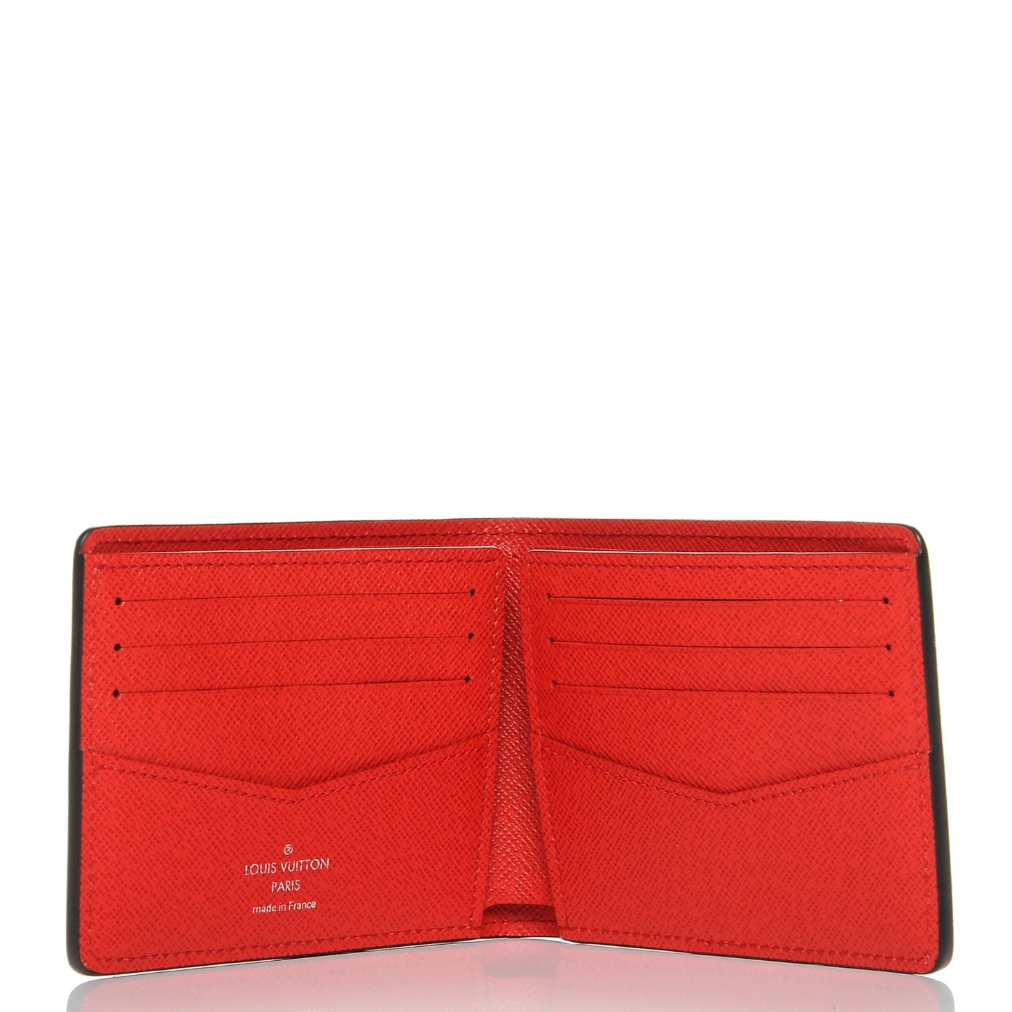 X SUPREME Epi Slender Wallet Red