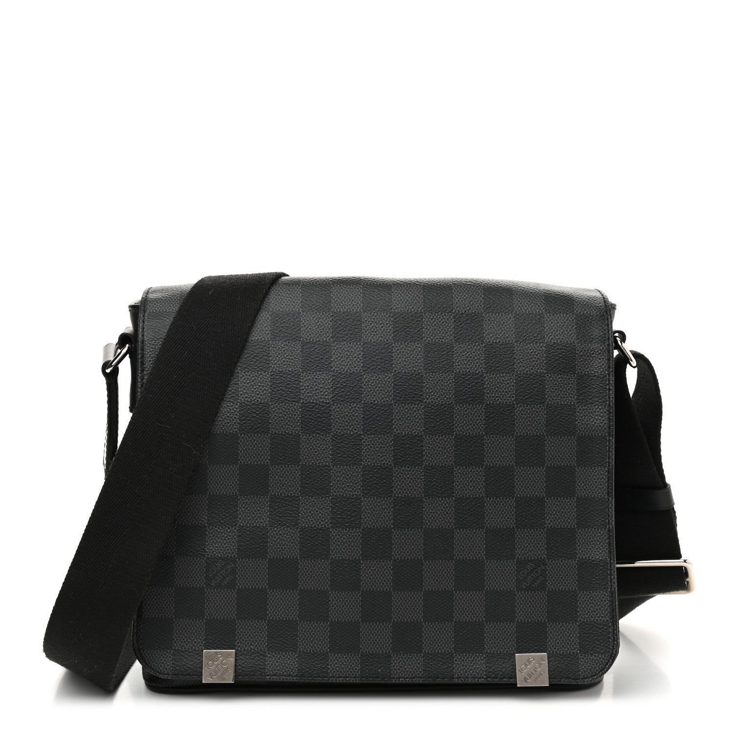 Louis Vuitton Damier Graphite District PM 1 of 11