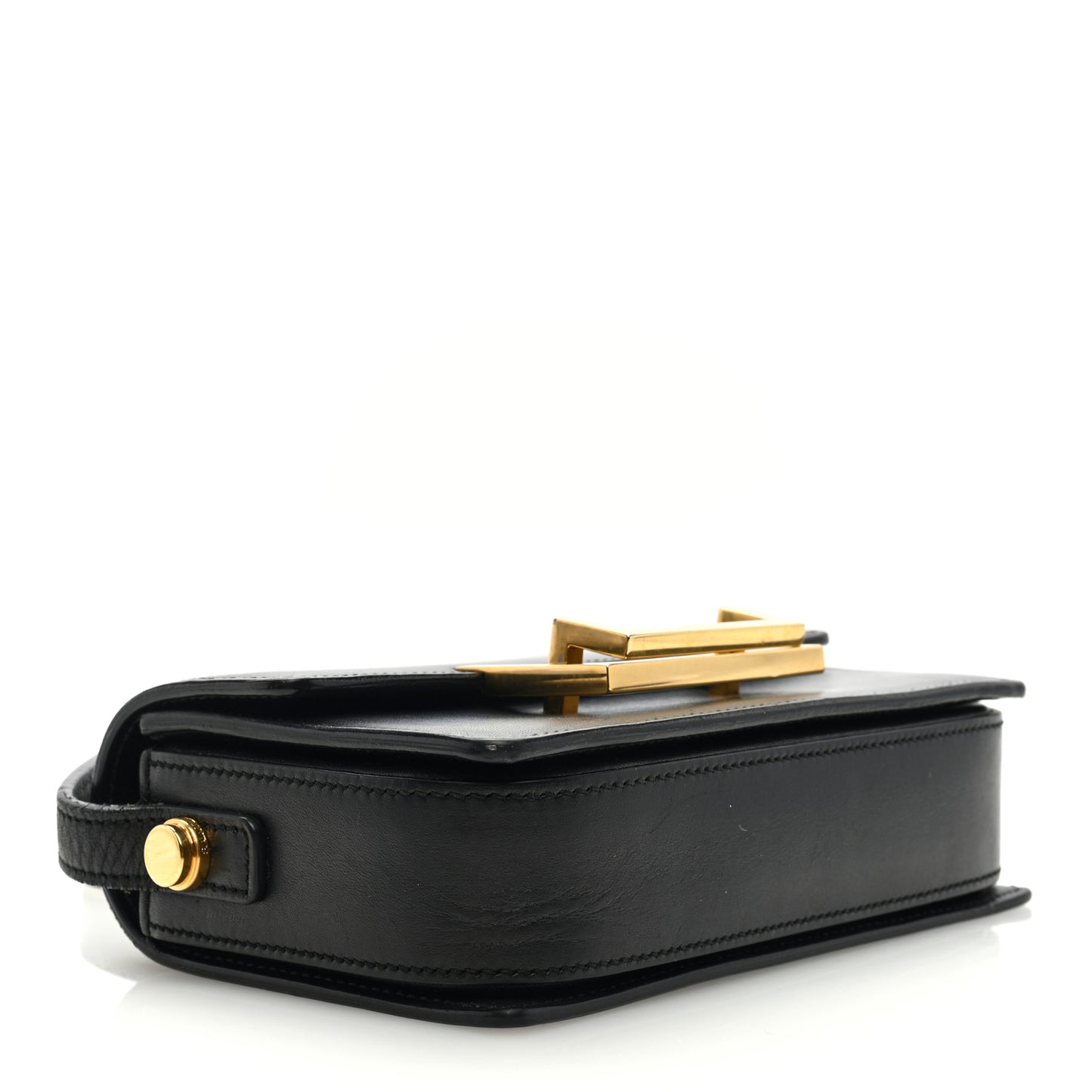 Calfskin Small Classic Lulu Bag Black