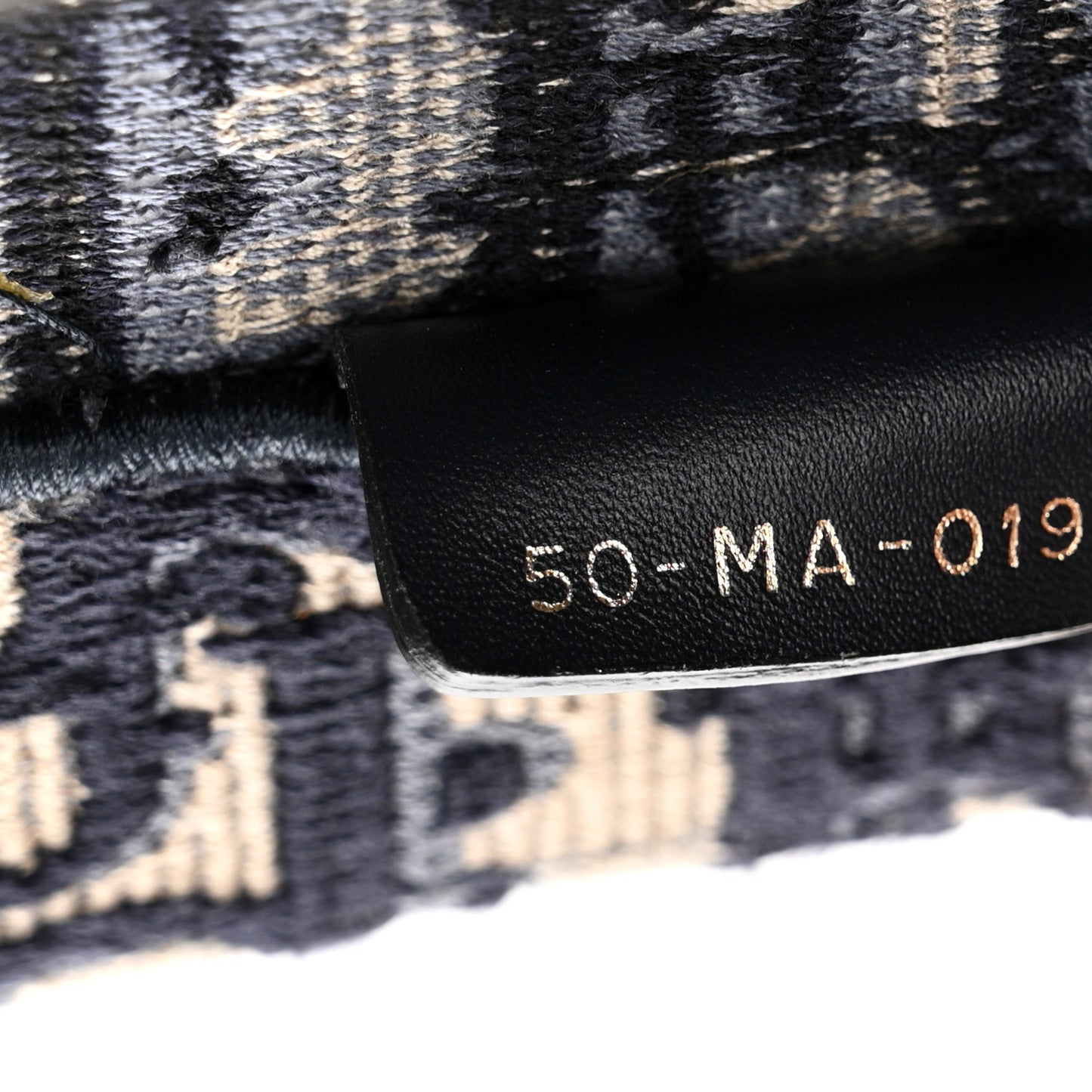 Oblique Large Book Tote Blue Multicolor