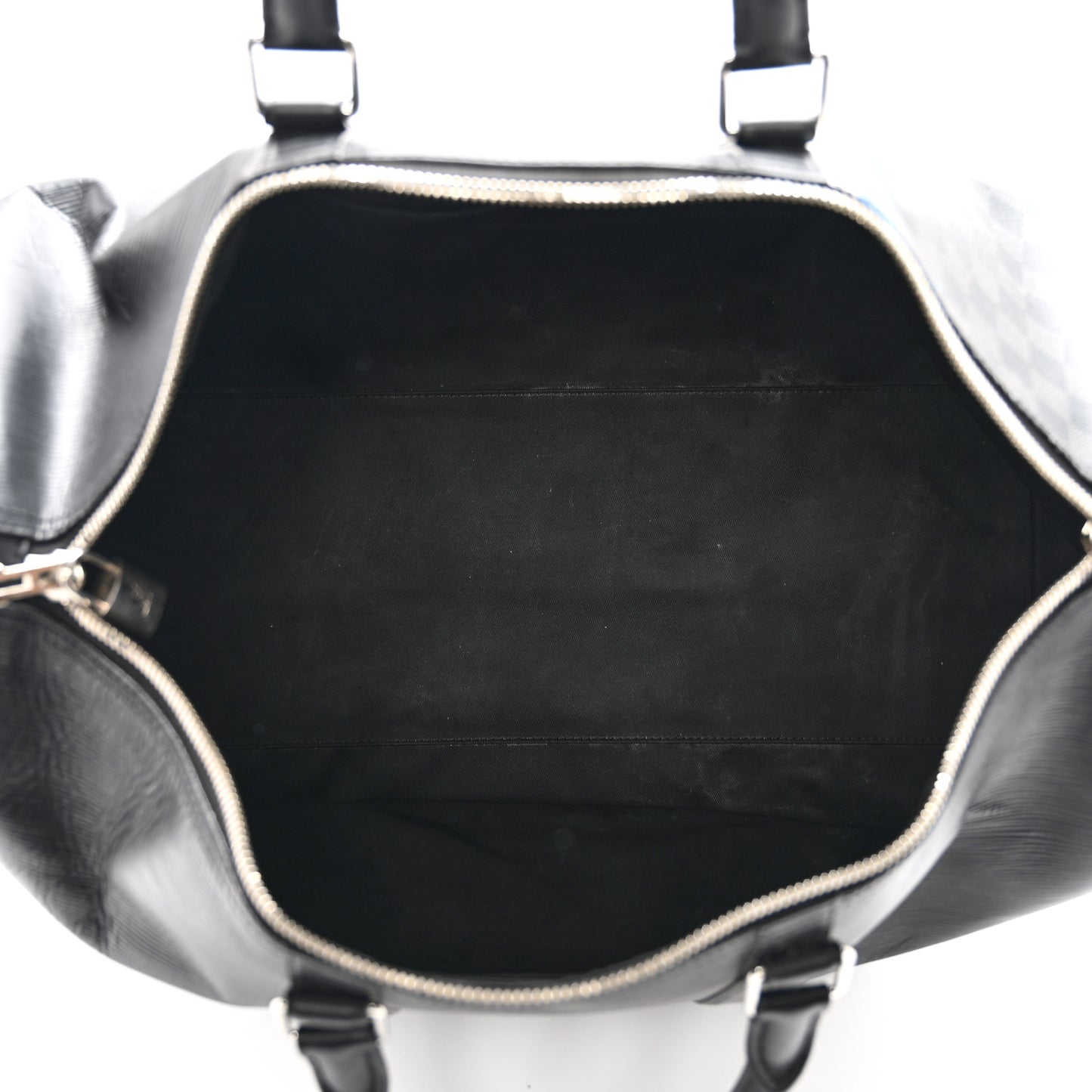 Epi Damier Graphite Keepall Bandouliere 50 Black
