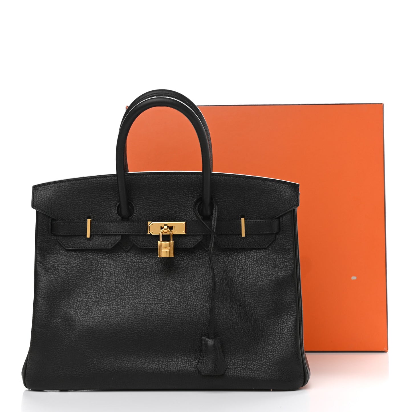 Taurillon Clemence Birkin 35 Black