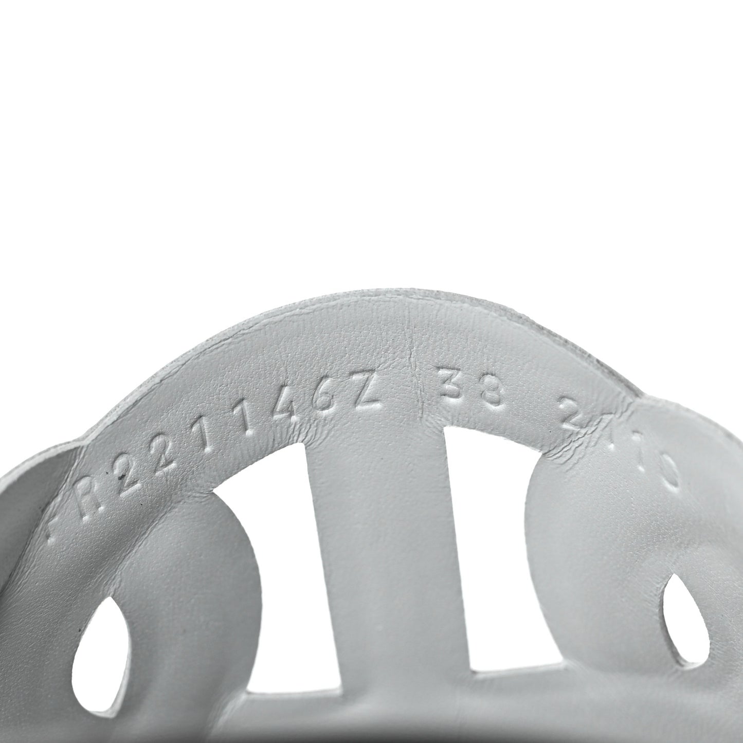 Nappa Womens Extra Sandals 38 White