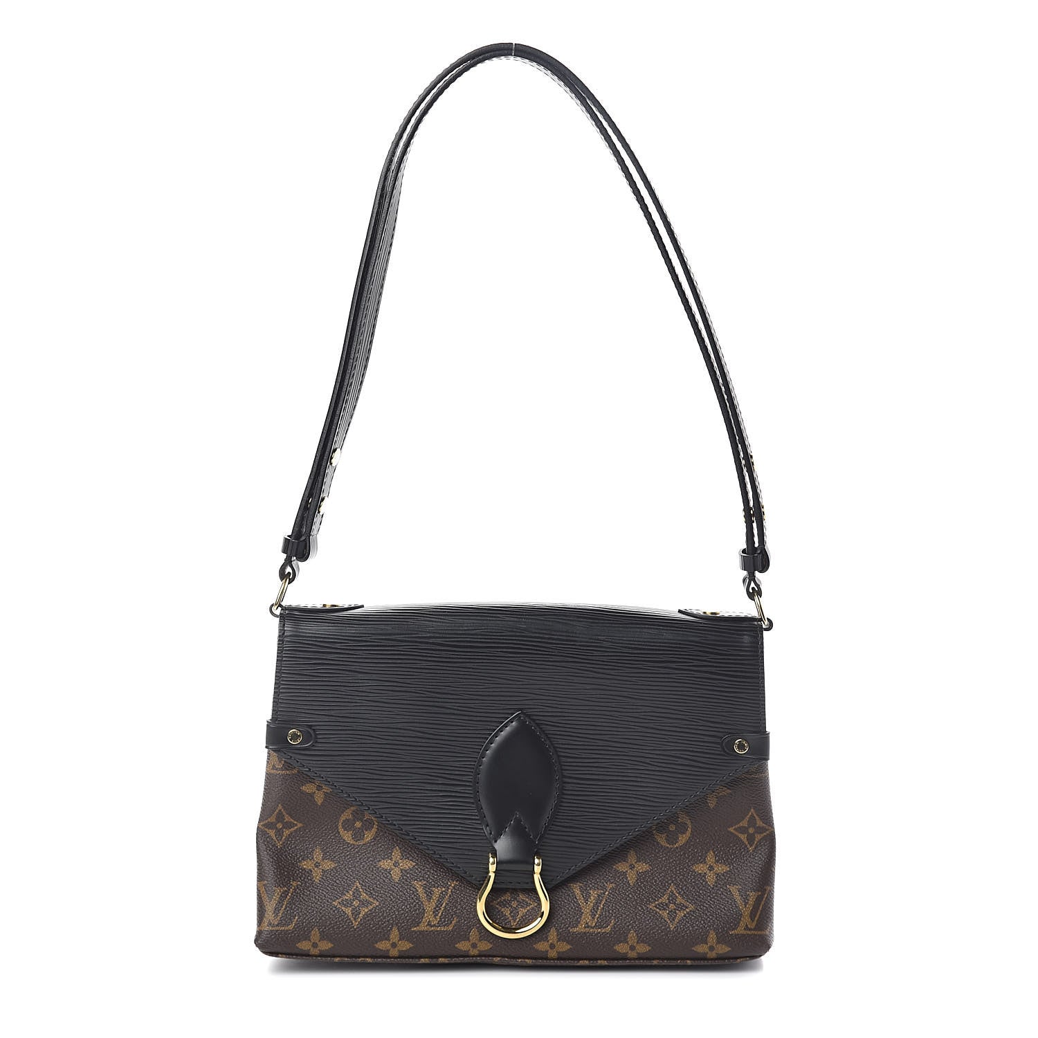 Louis Vuitton Epi Monogram Saint Michel Black 1 of 9